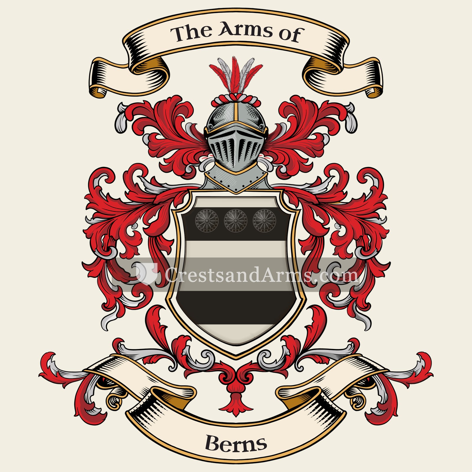 The Berns coat of arms