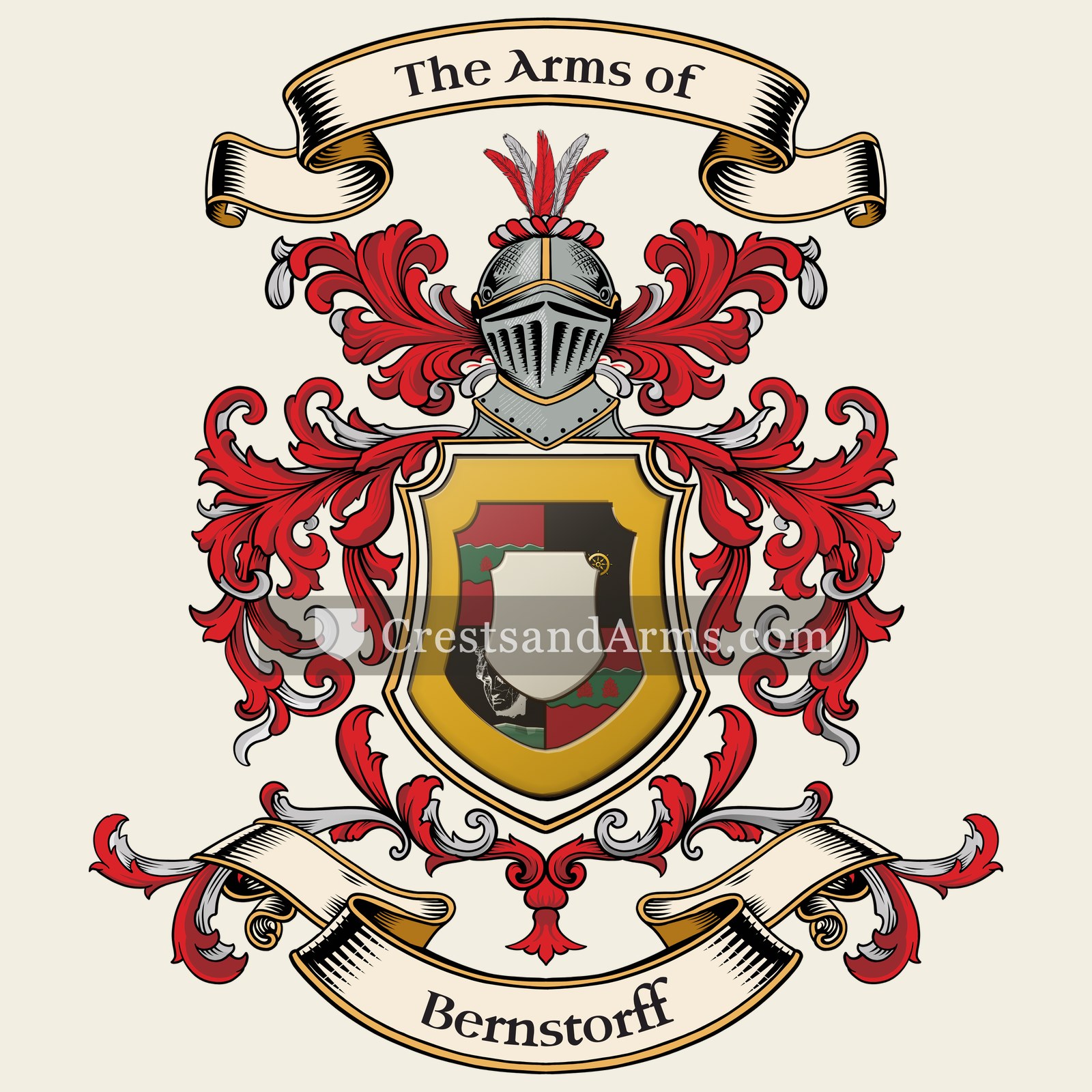 The Bernstorff coat of arms