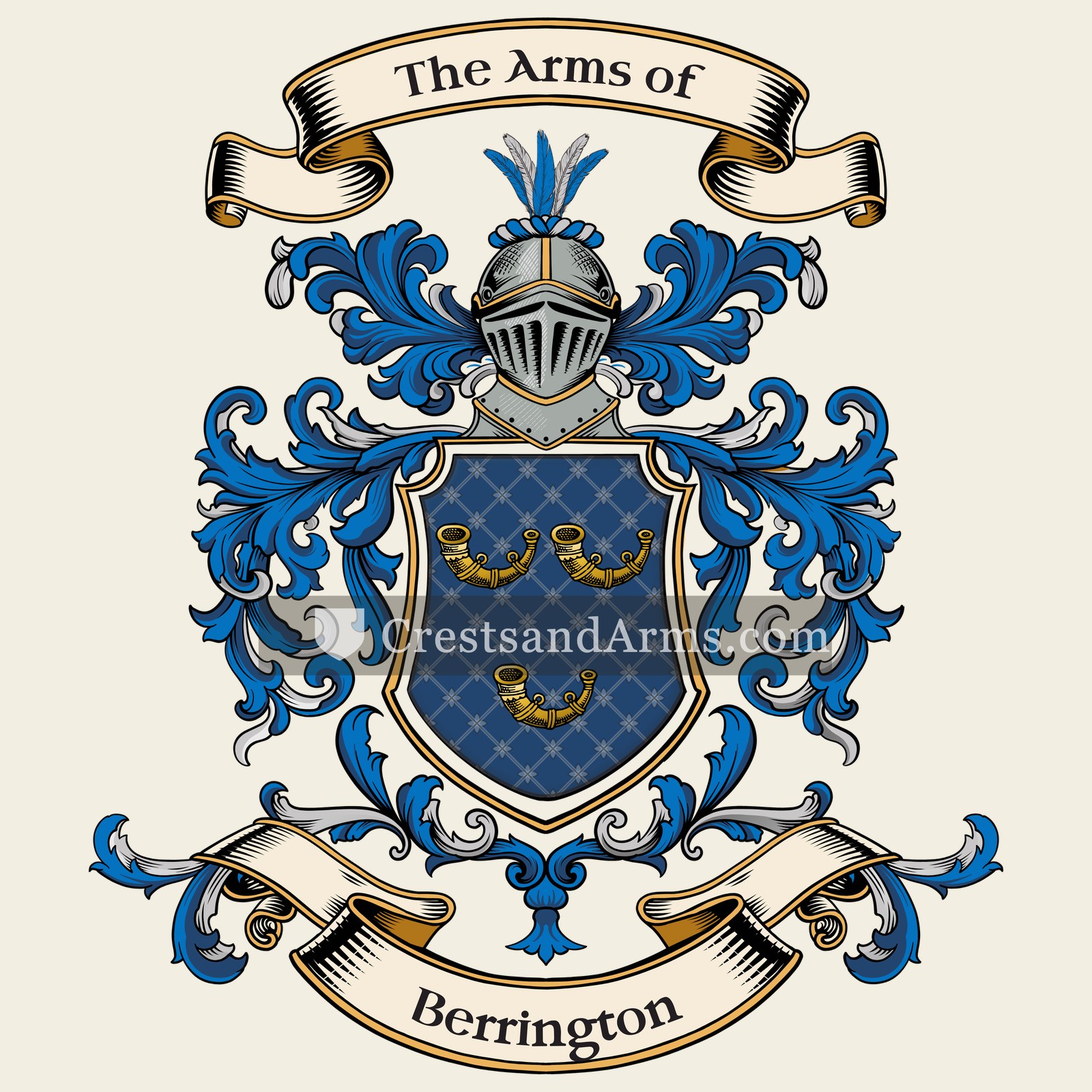 The Berrington coat of arms