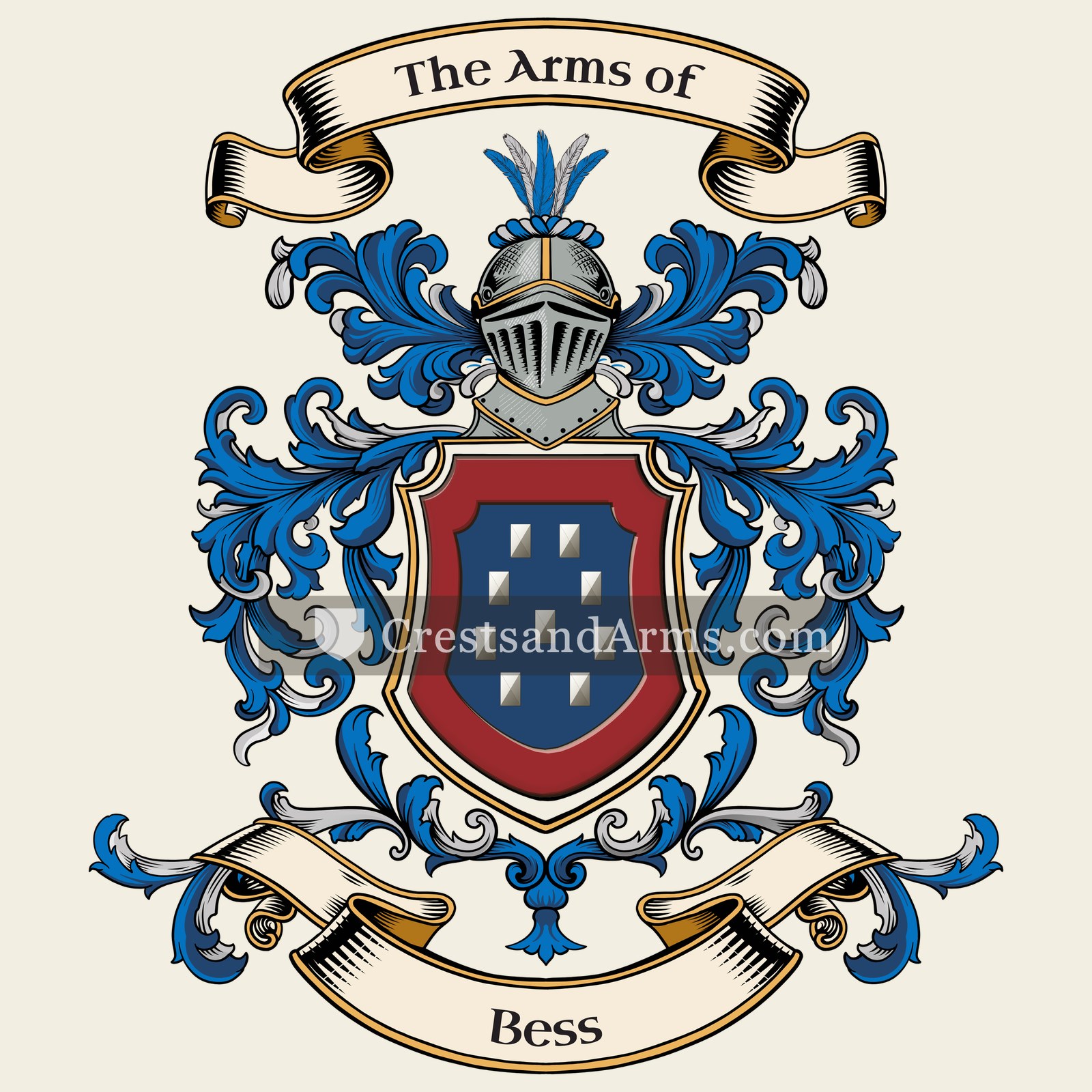 The Bess coat of arms