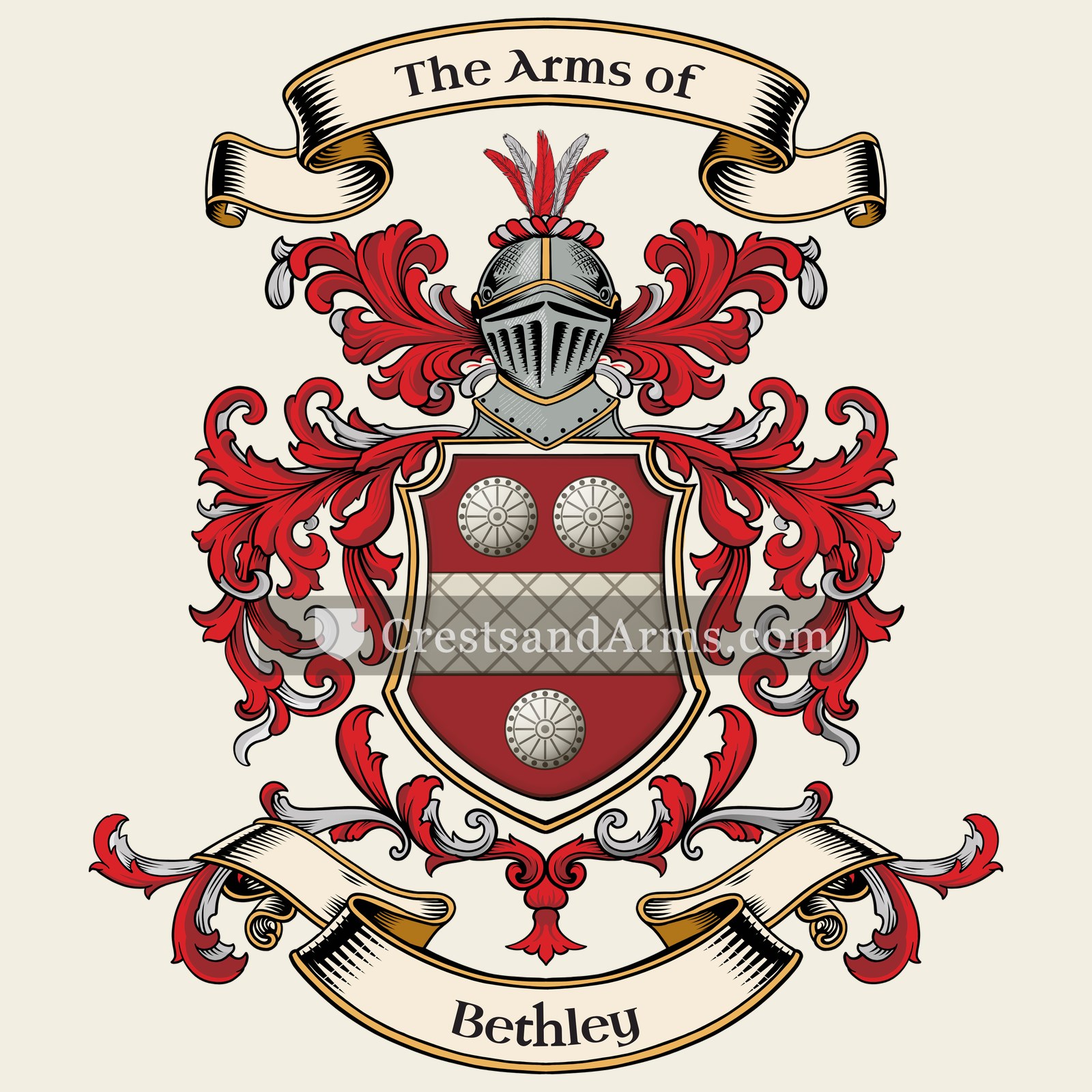 The Bethley coat of arms
