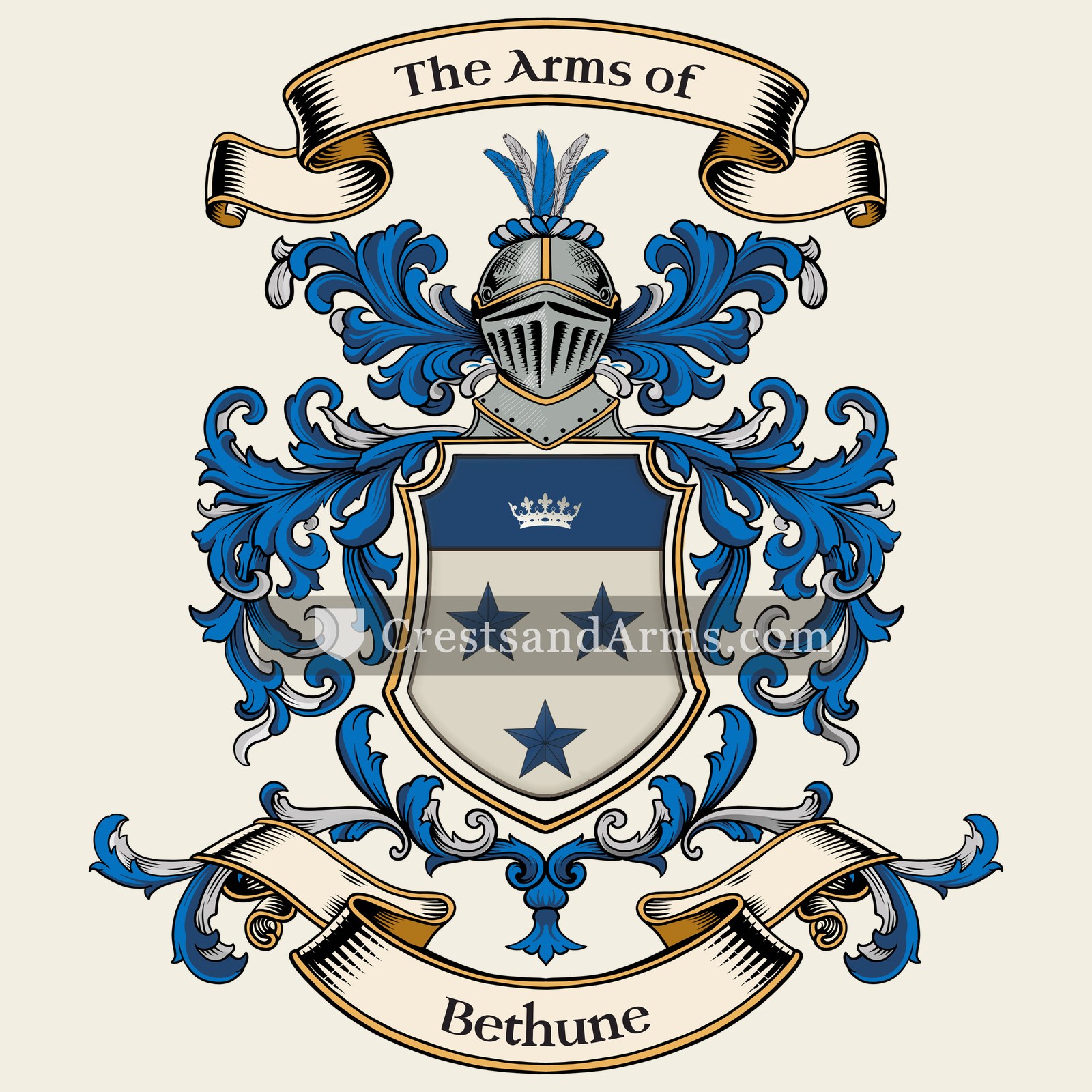 The Bethune coat of arms