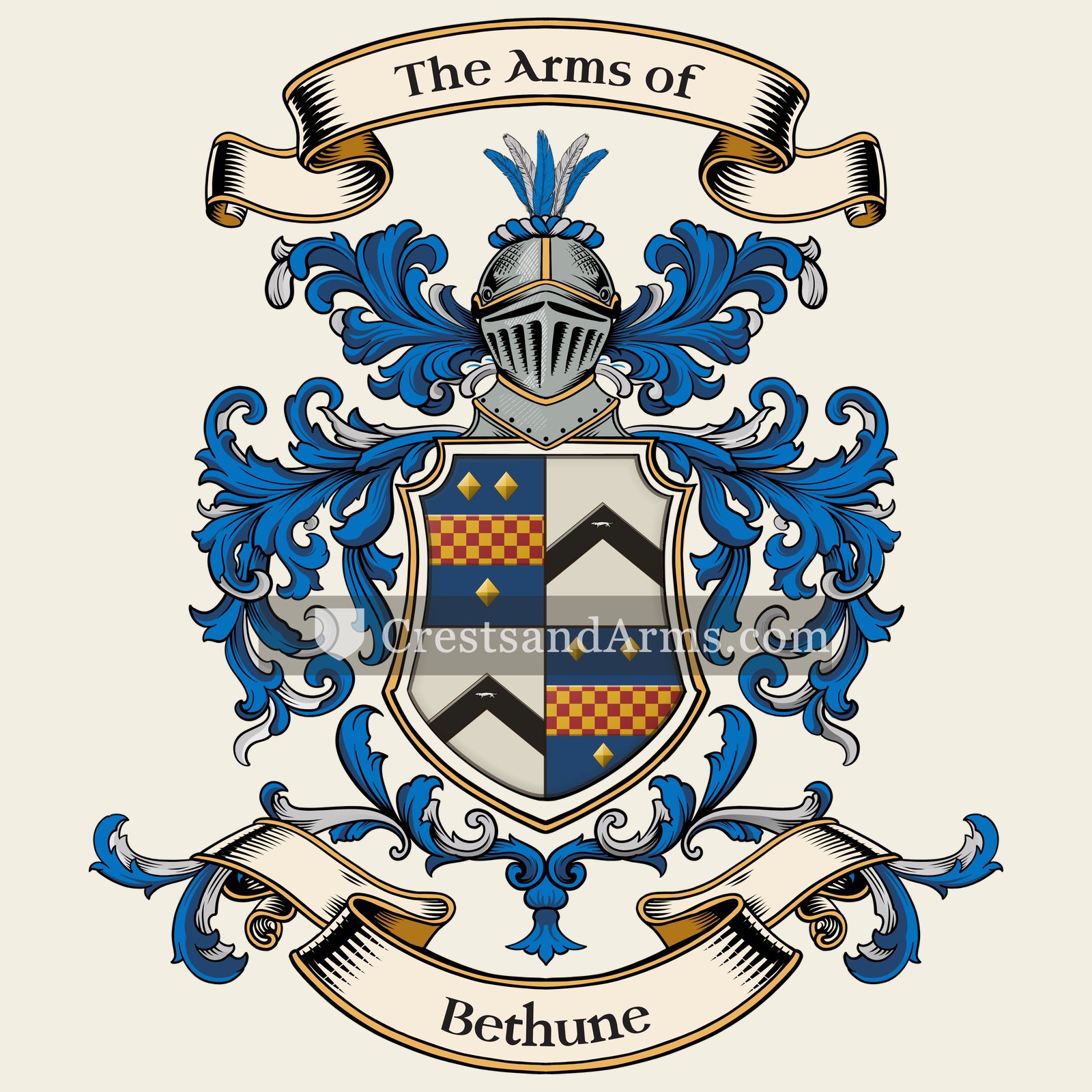 The Bethune coat of arms