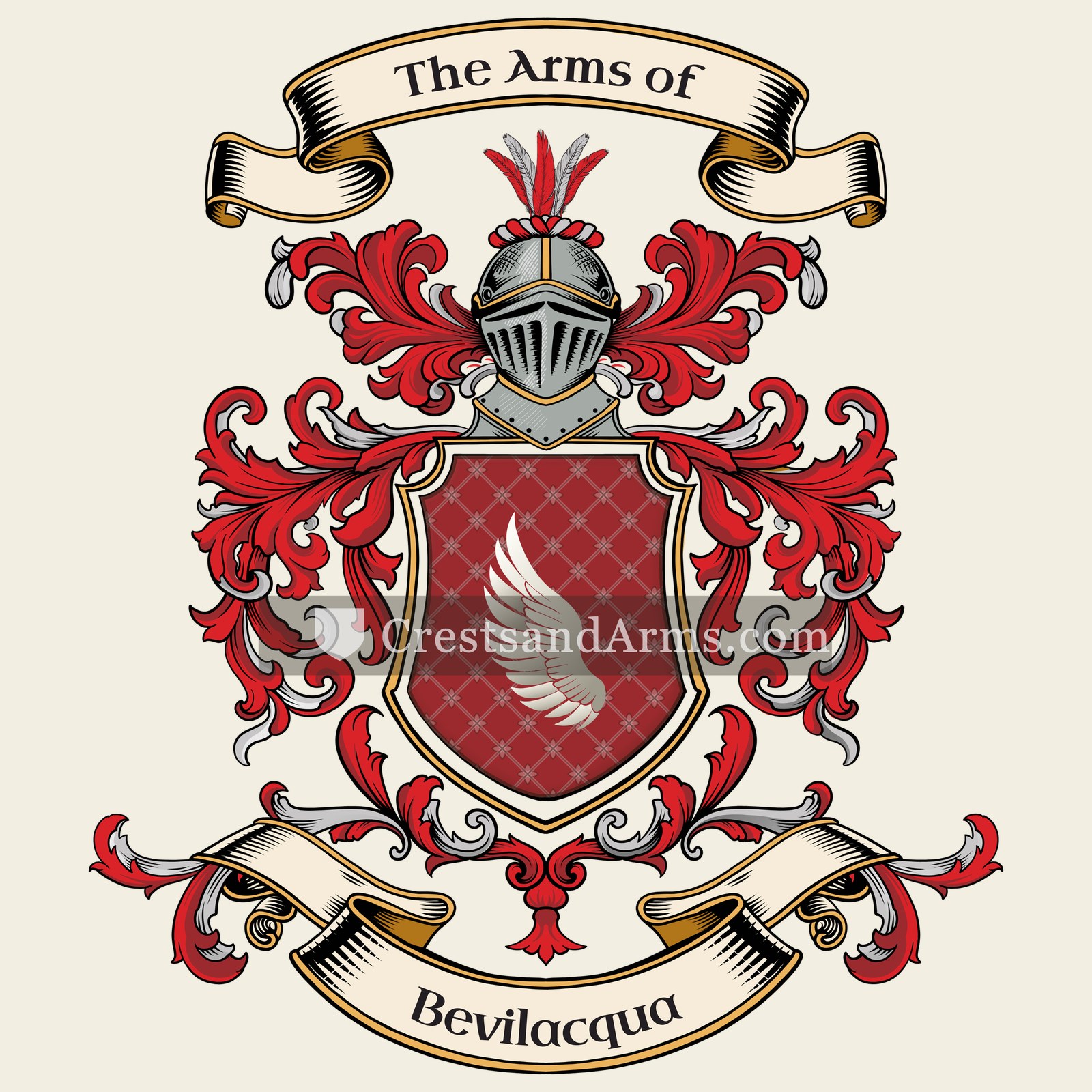 The Bevilacqua coat of arms
