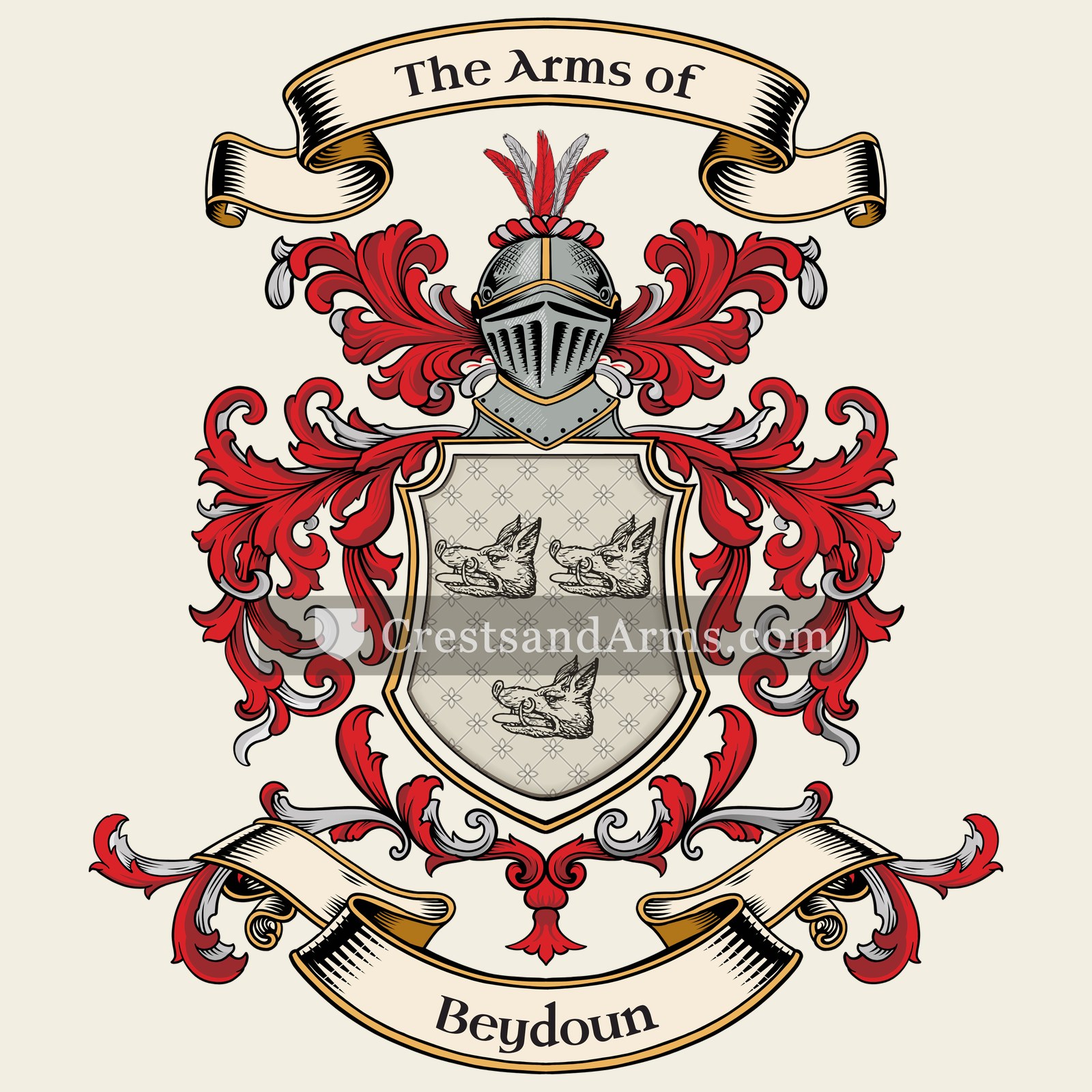 The arms