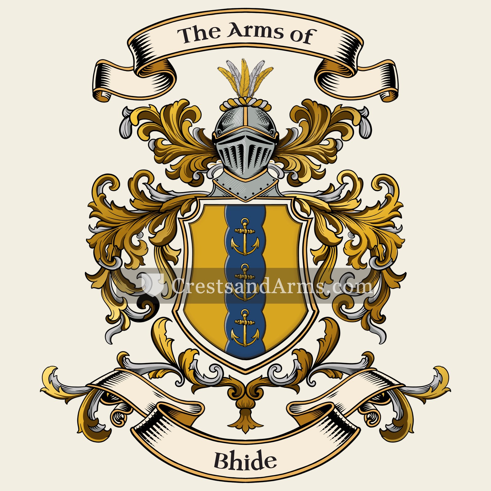 The arms