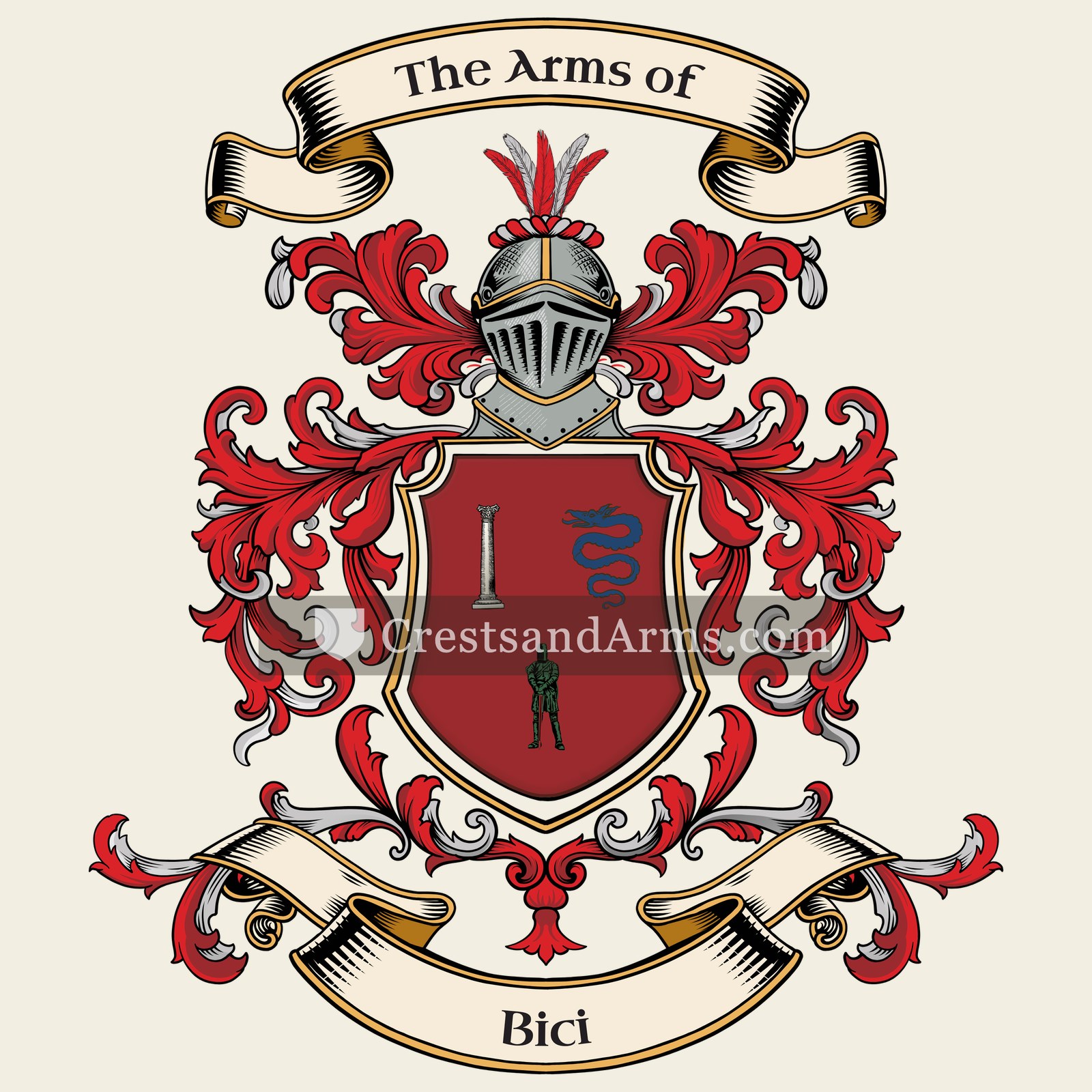 The arms