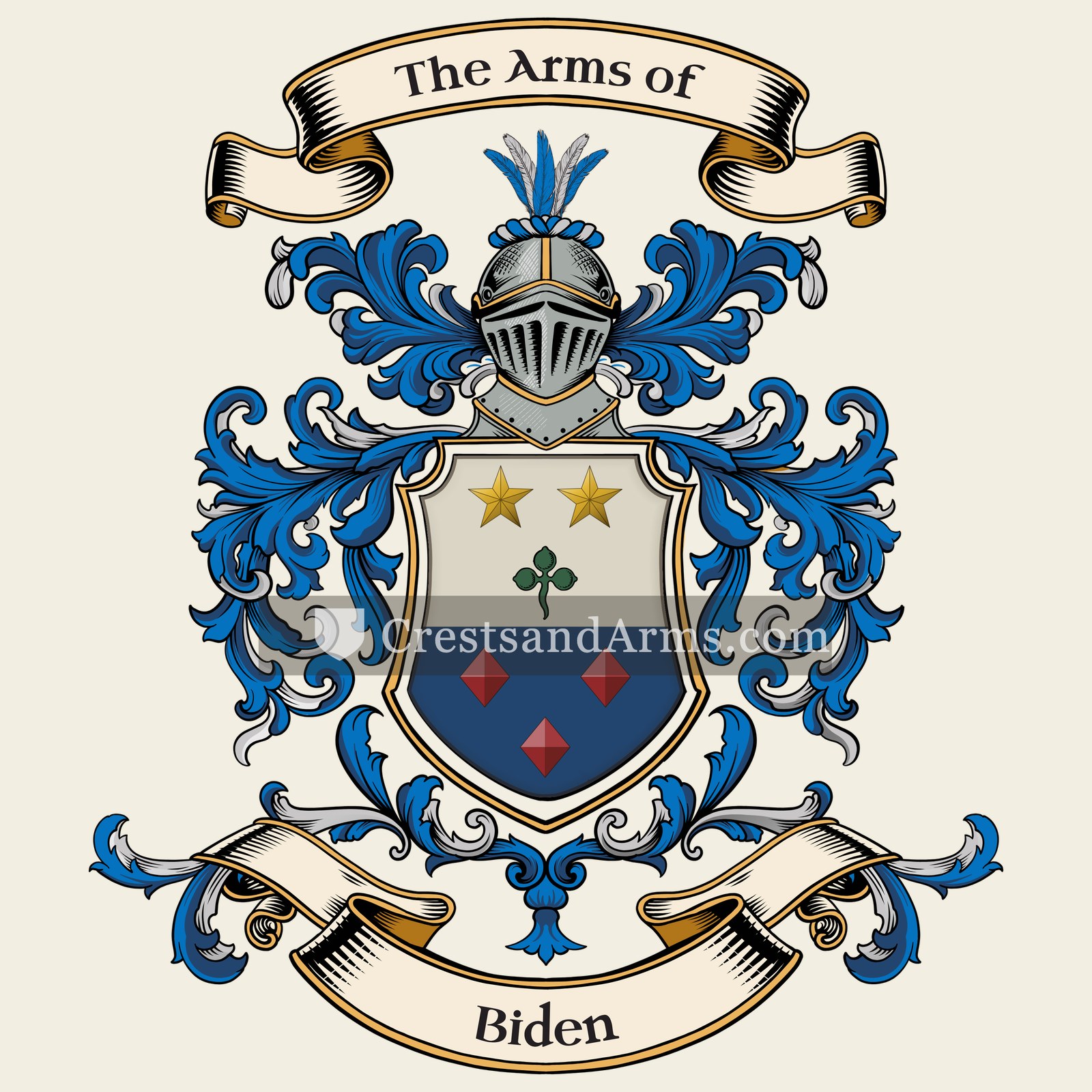 The Biden coat of arms