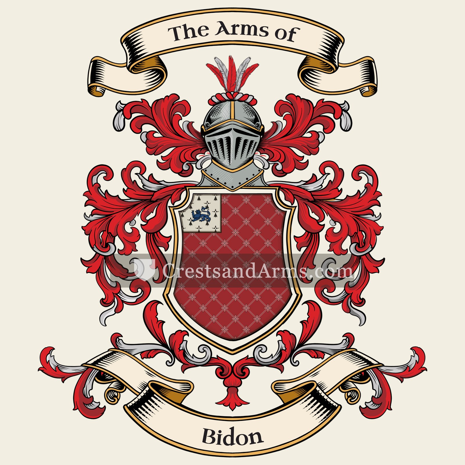 The Bidon coat of arms