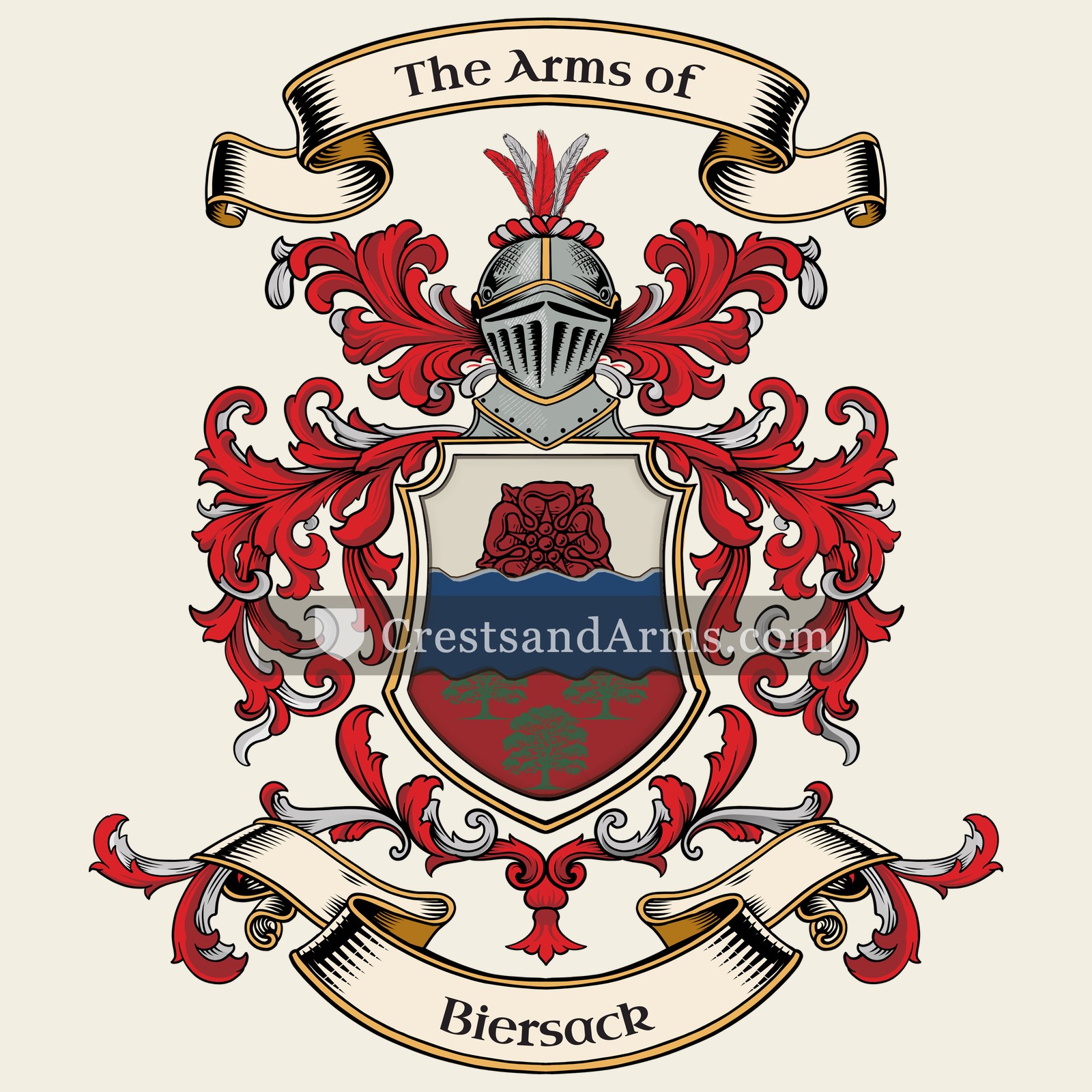 The Biersack coat of arms
