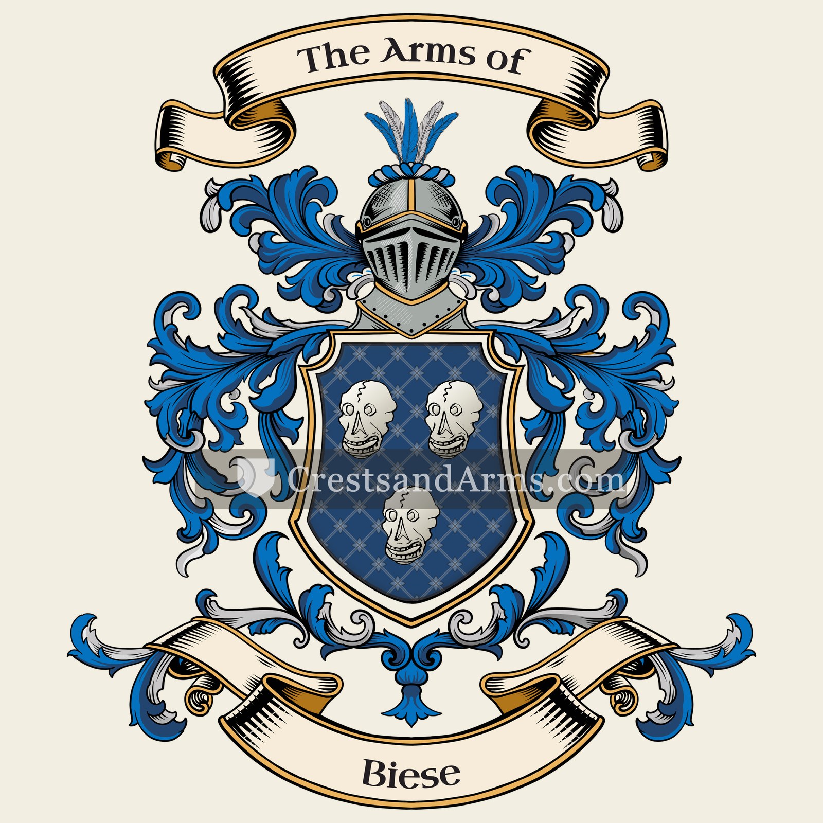 The Biese coat of arms
