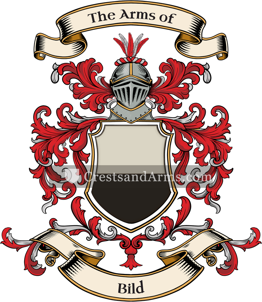 The Bild coat of arms, drawn from the recorded blazon