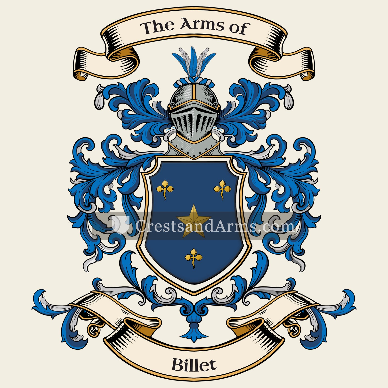 The Billet coat of arms