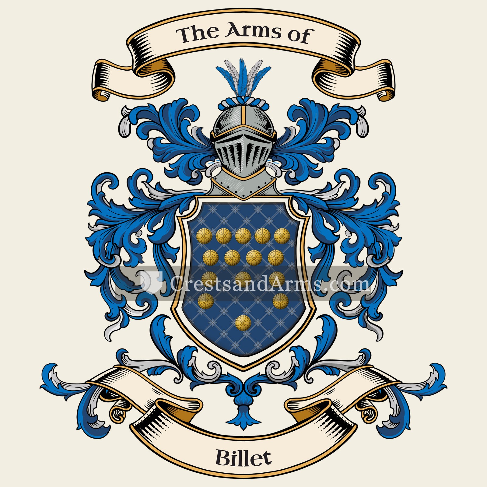 The Billet coat of arms