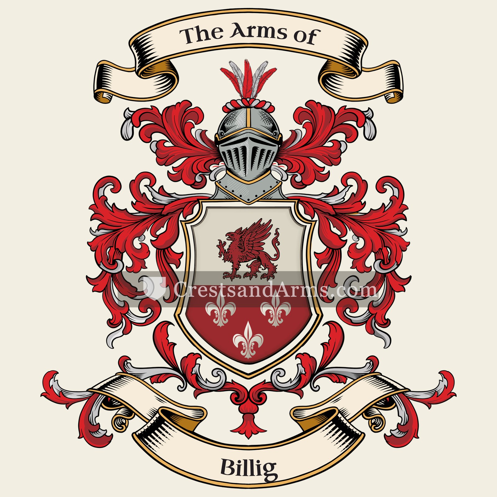 The arms