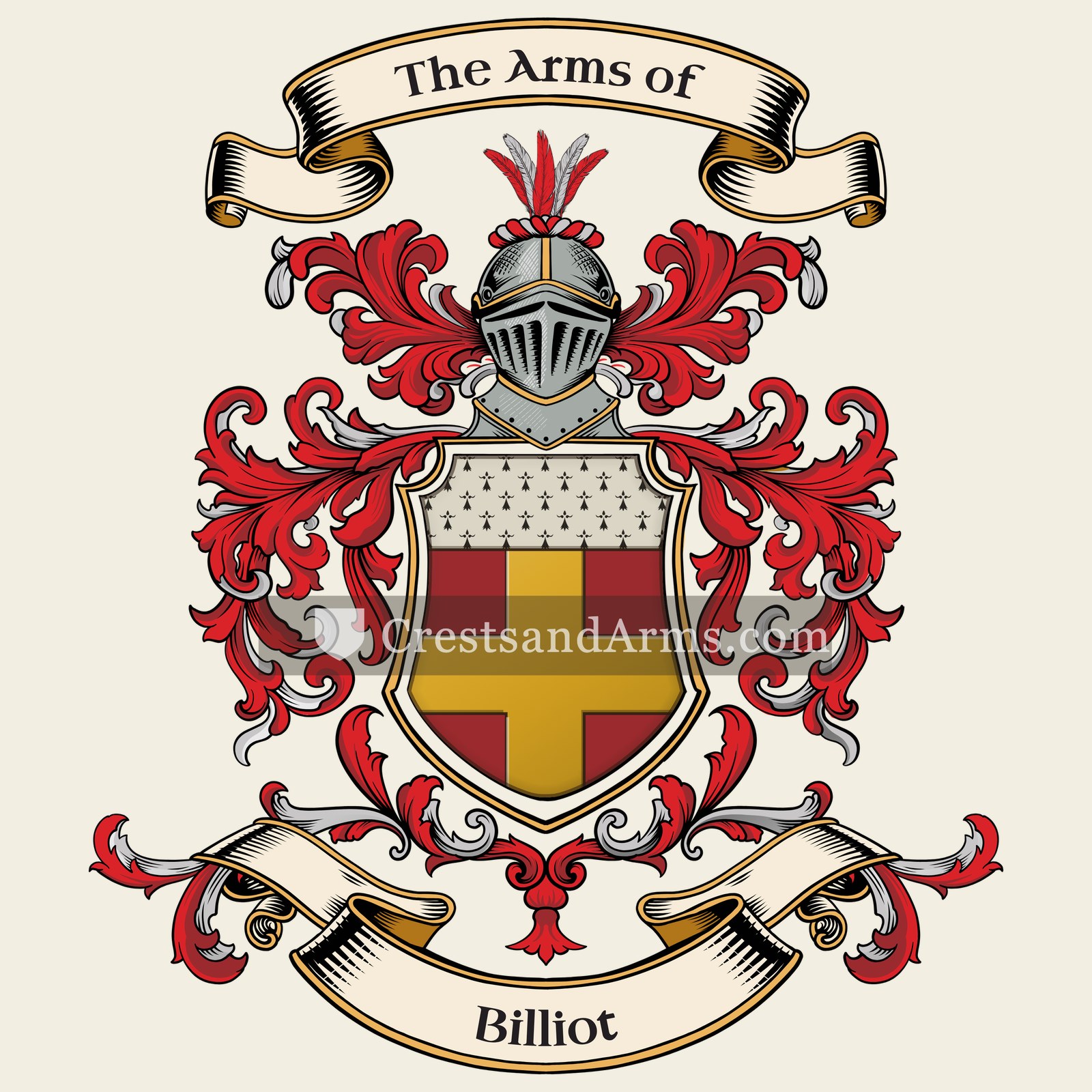 The Billiot coat of arms
