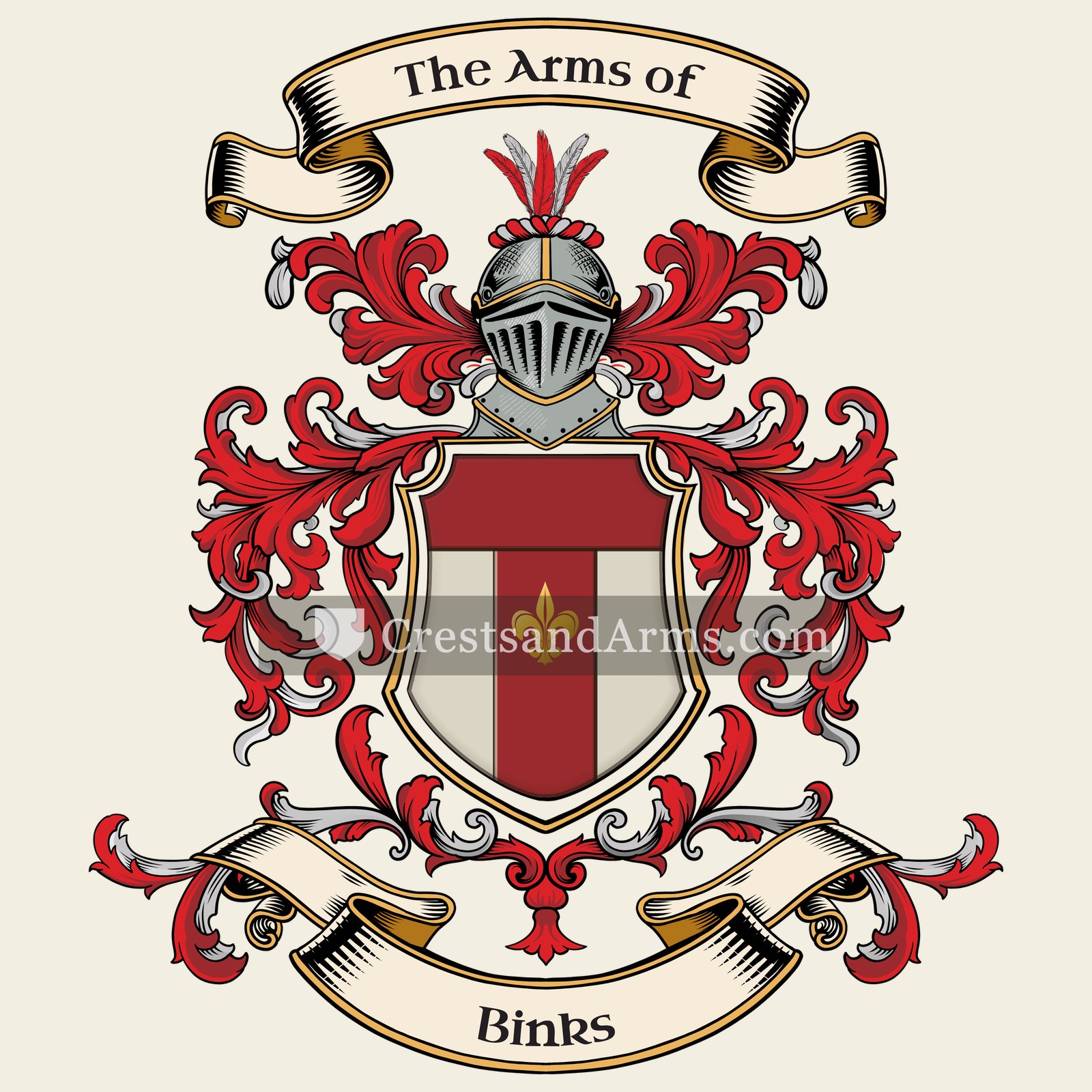 The Binks coat of arms