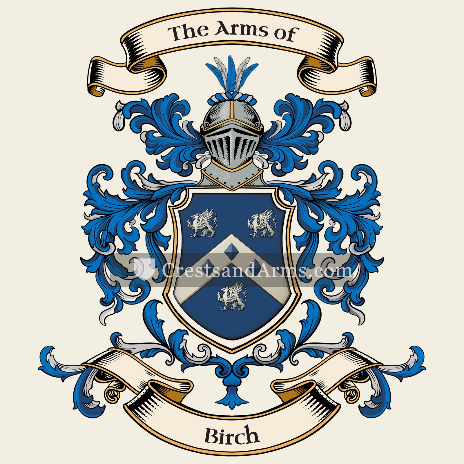 The Birch coat of arms