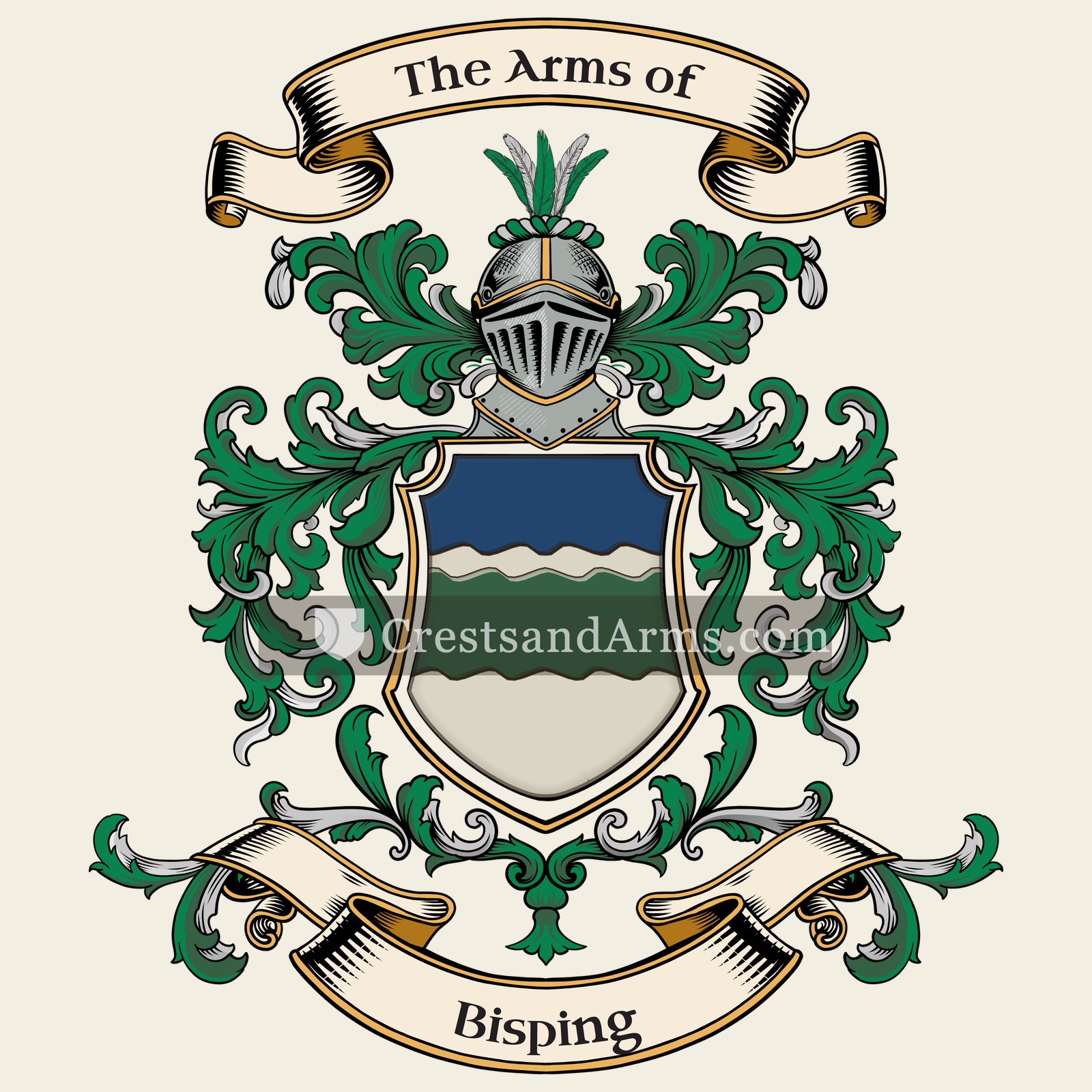 The Bisping coat of arms