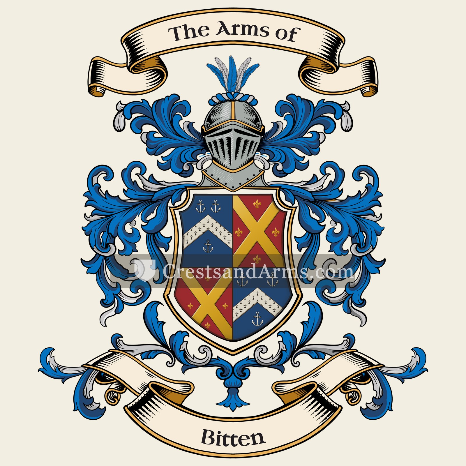 The Bitten coat of arms