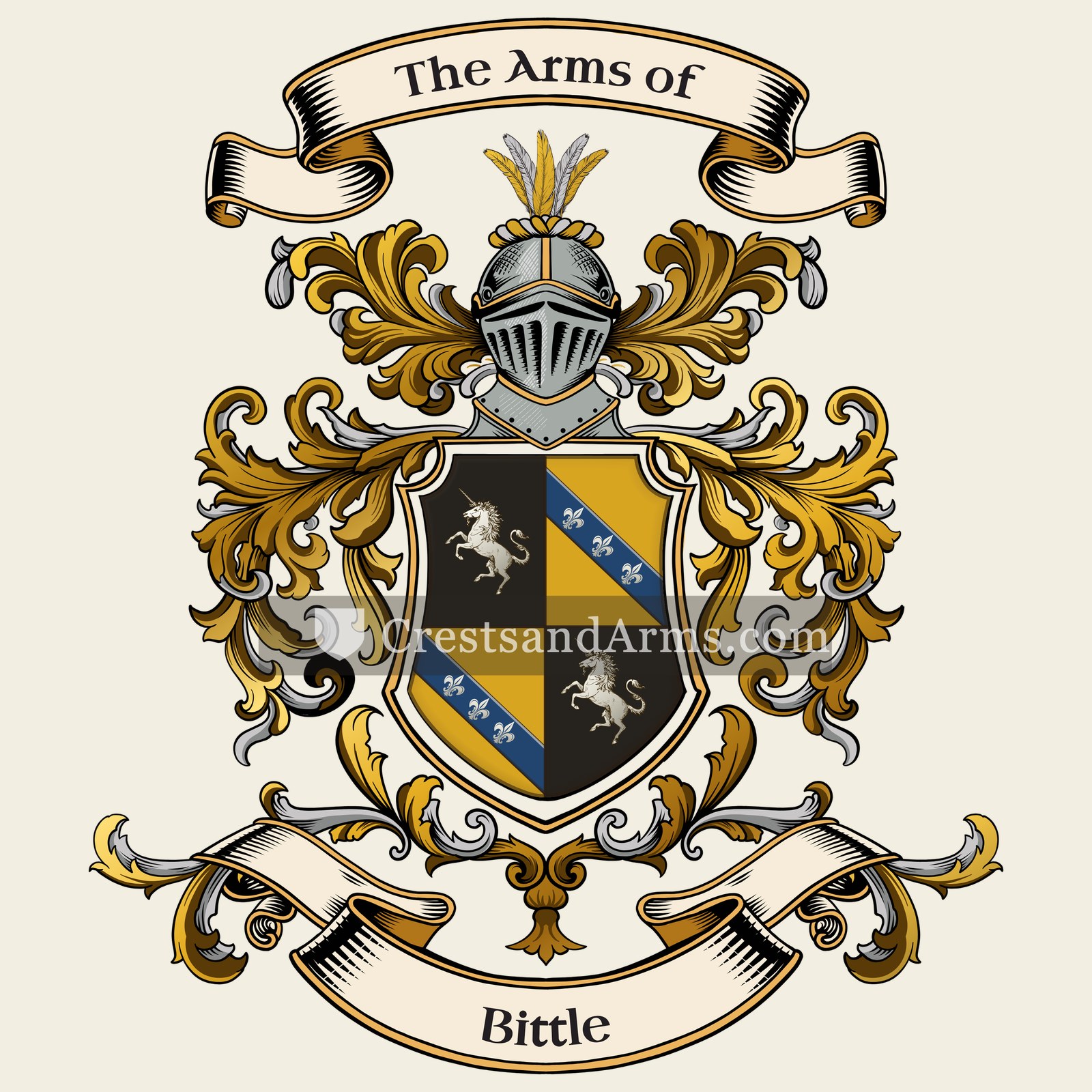 The Bittle coat of arms