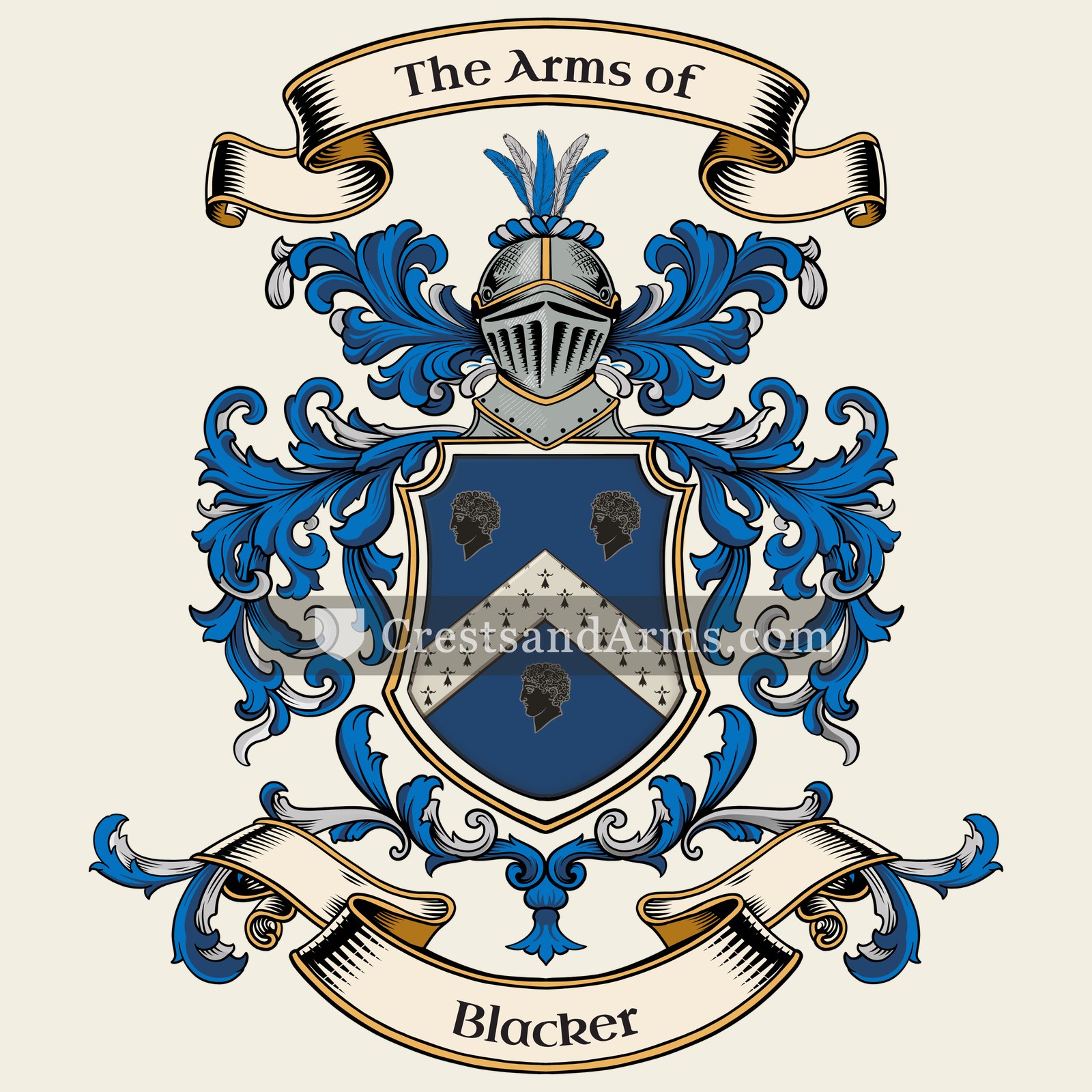 The Blacker coat of arms