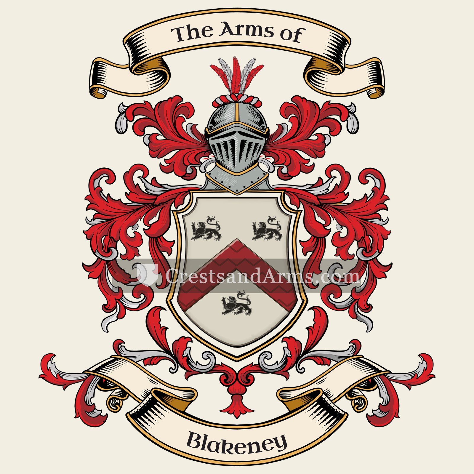 The Blakeney coat of arms