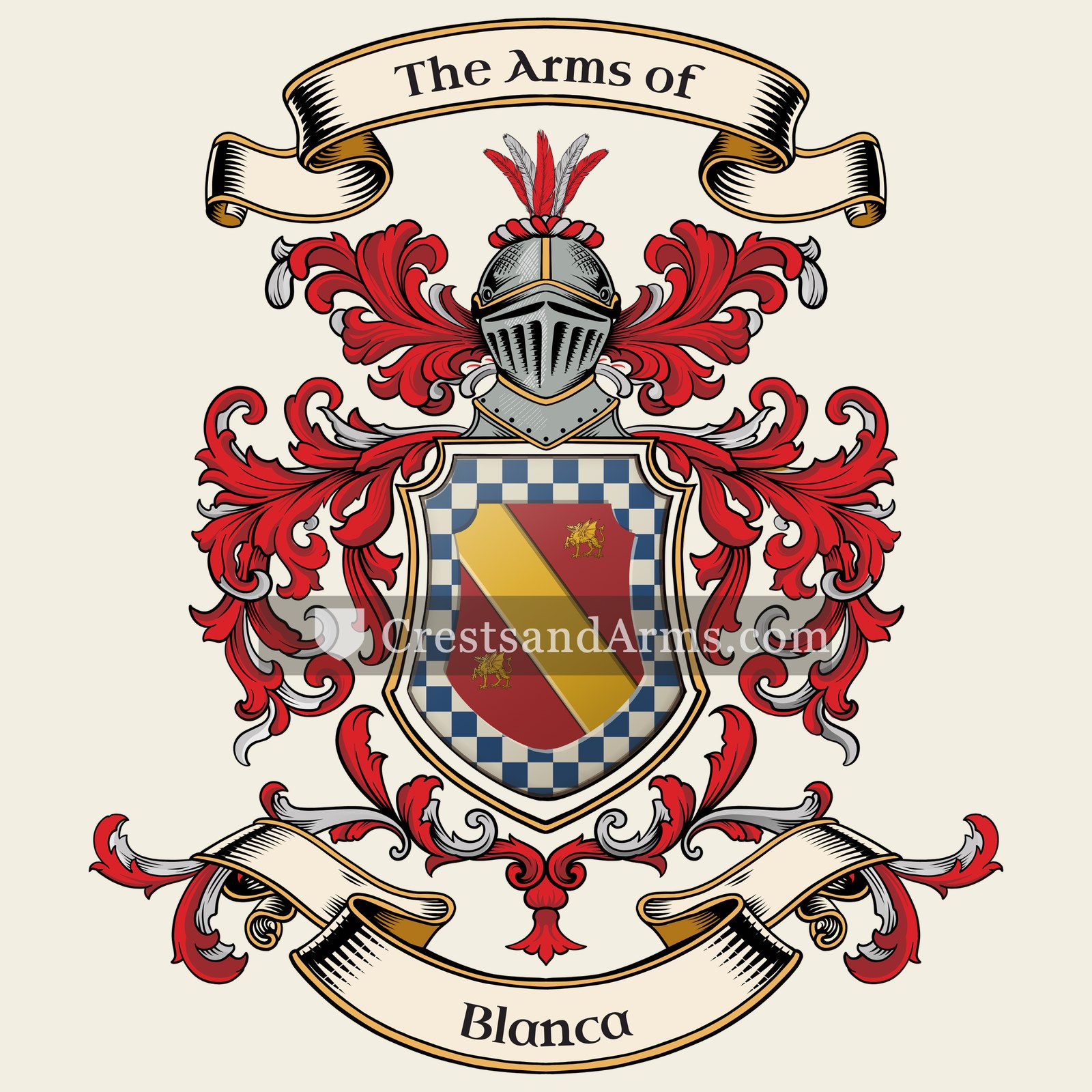 The arms