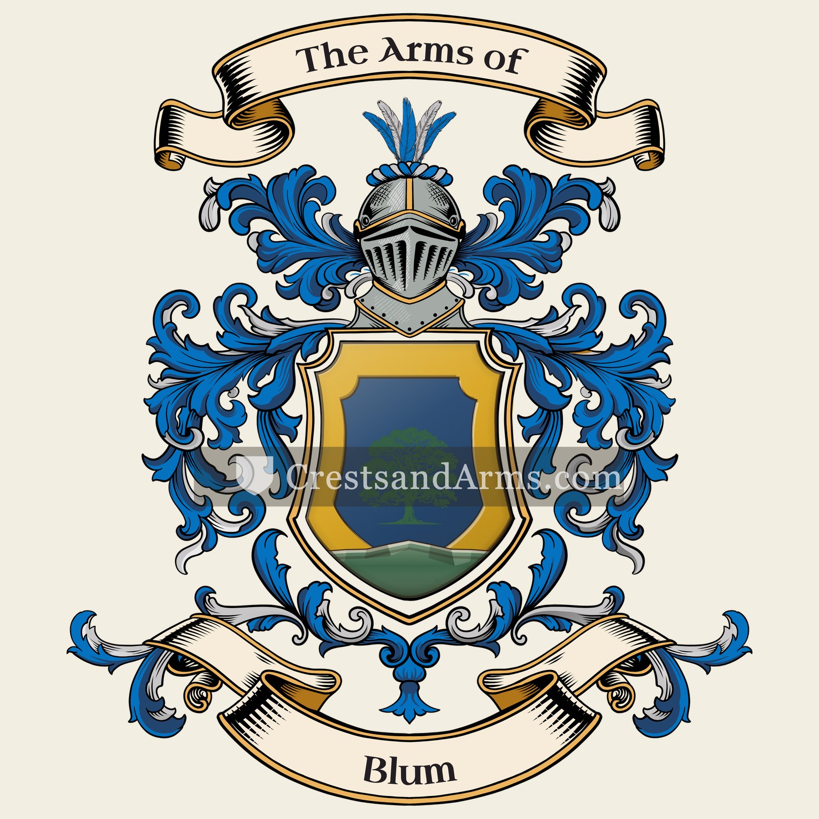 The Blum coat of arms