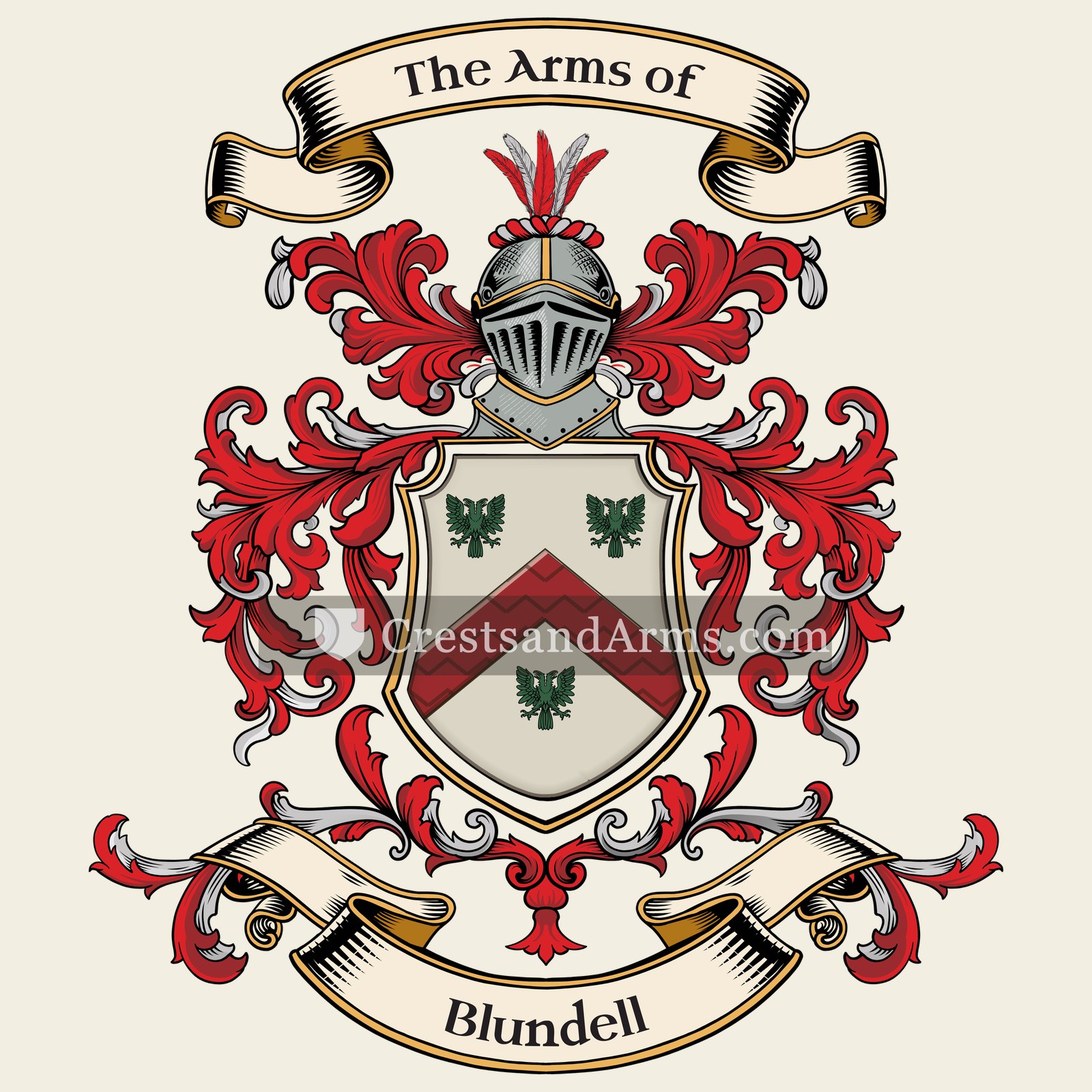 The Blundell coat of arms