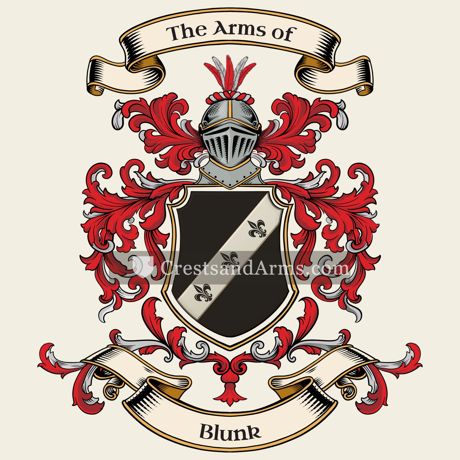 The Blunk coat of arms