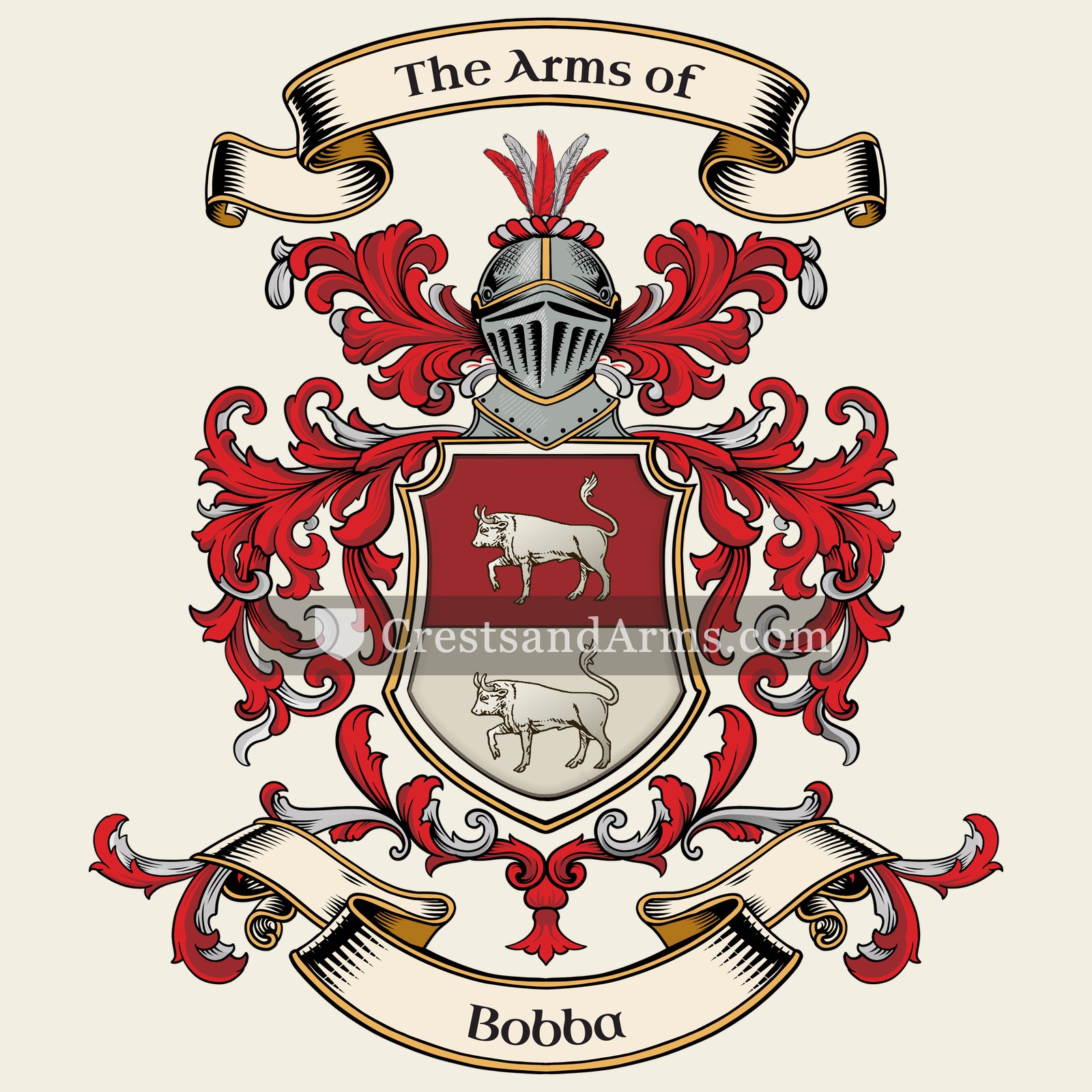 The Bobba coat of arms