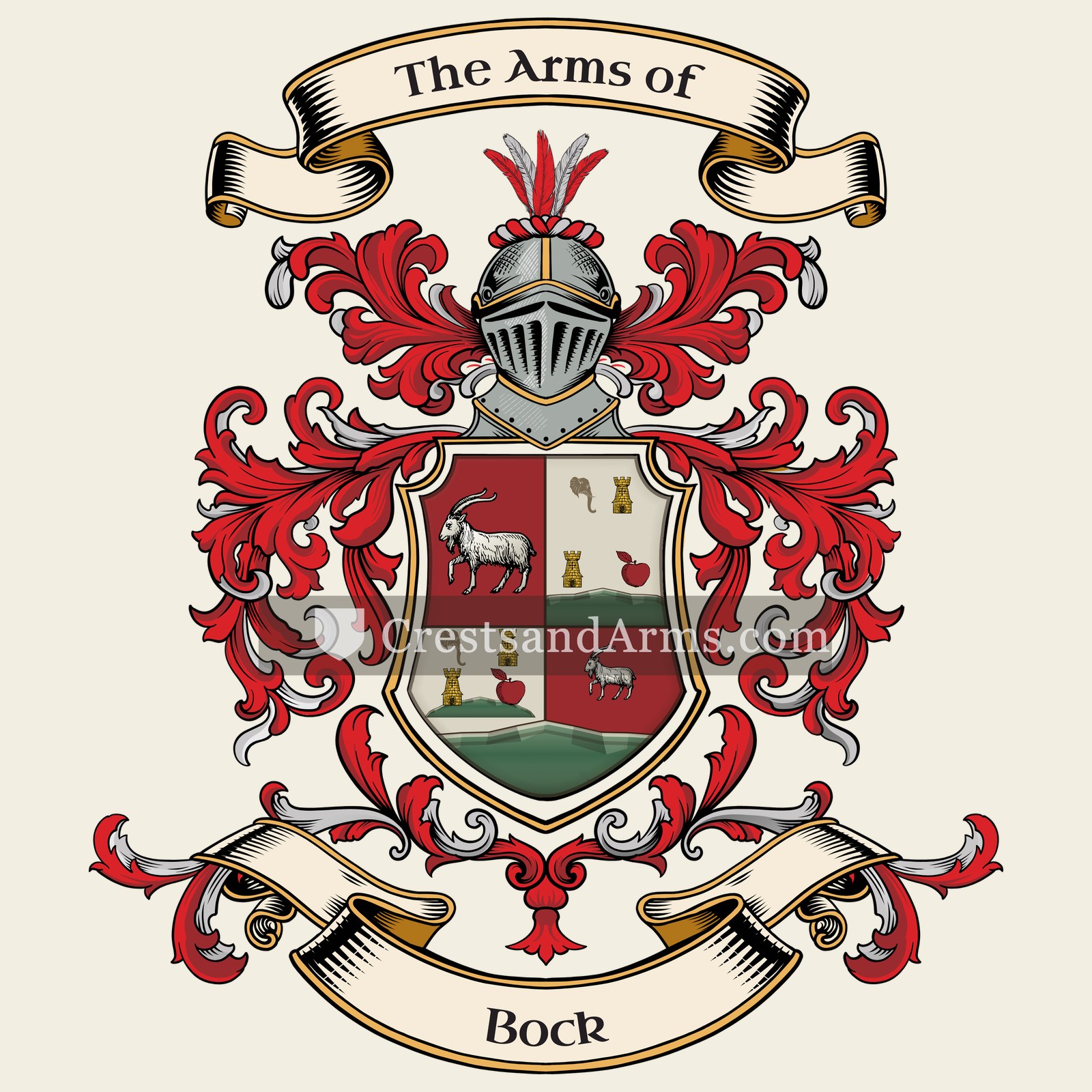 The Bock coat of arms