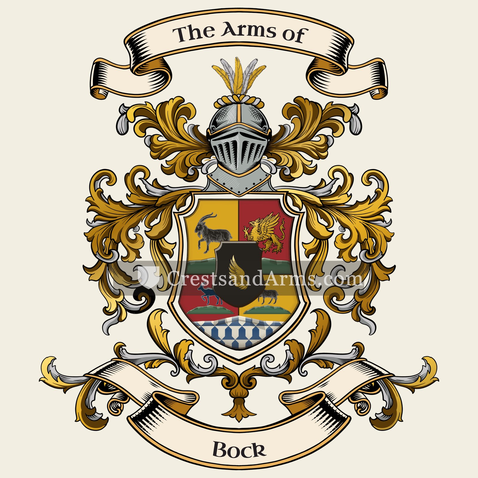 The Bock coat of arms