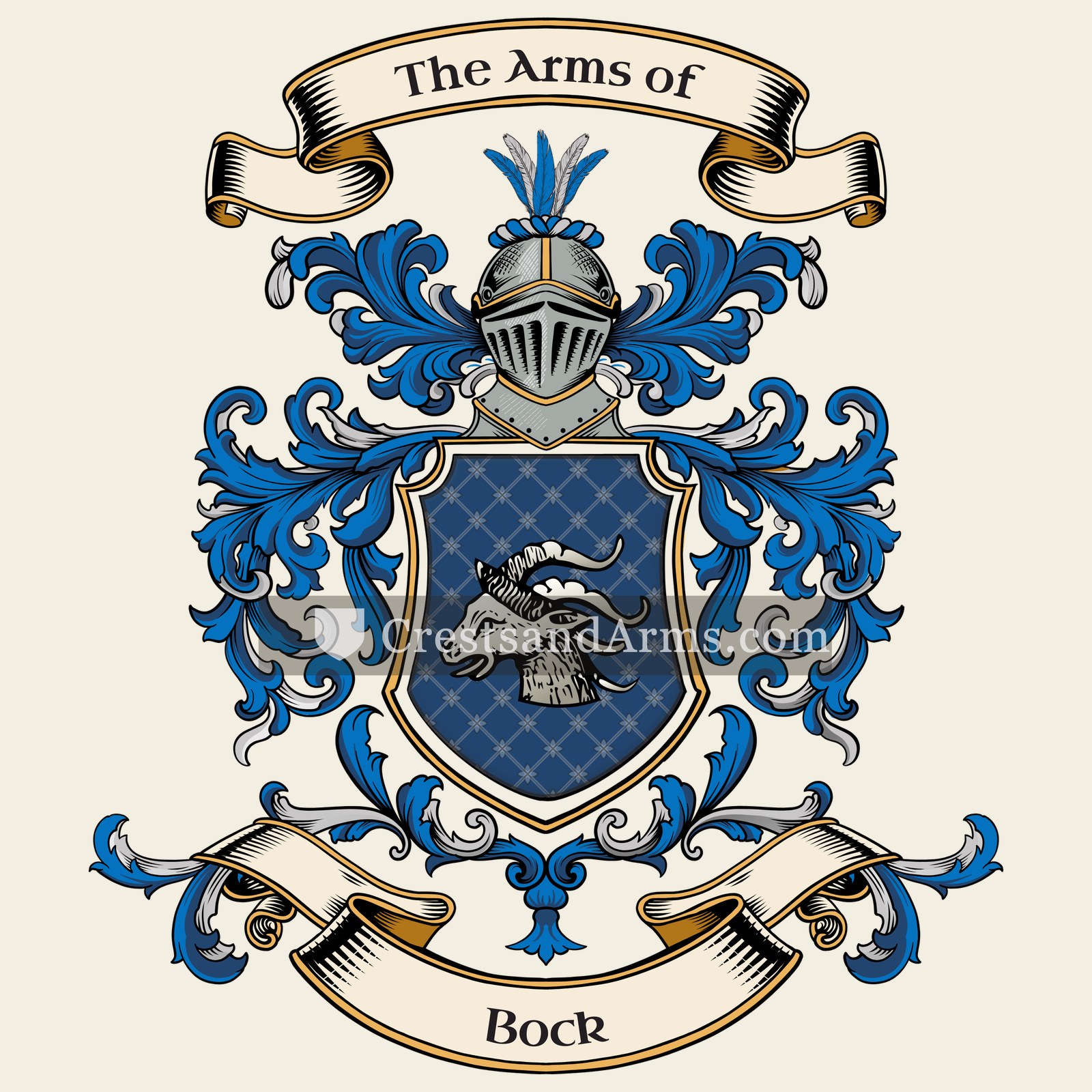 The Bock coat of arms