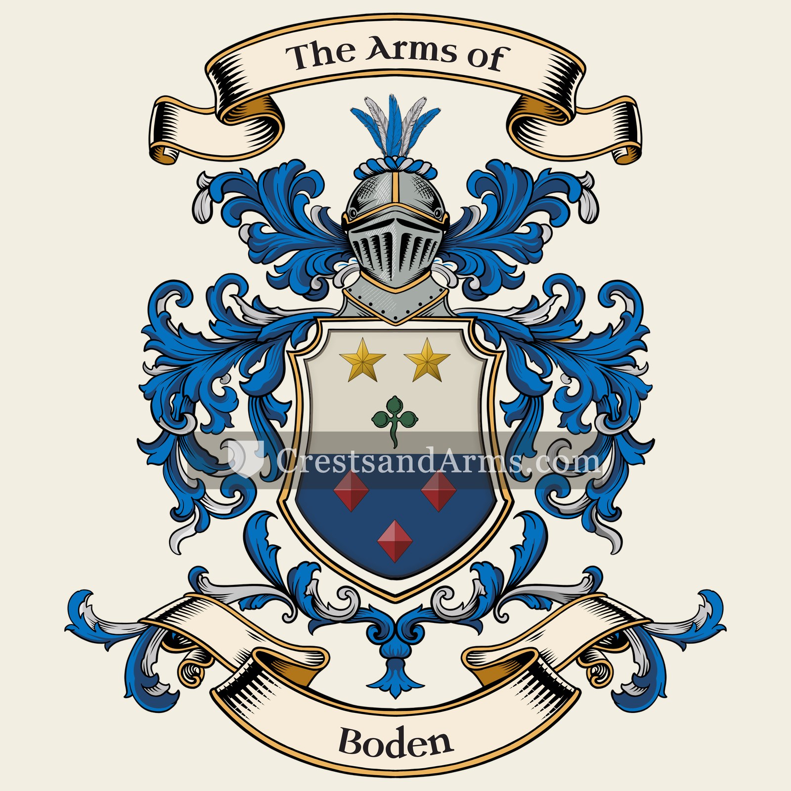 The Boden coat of arms