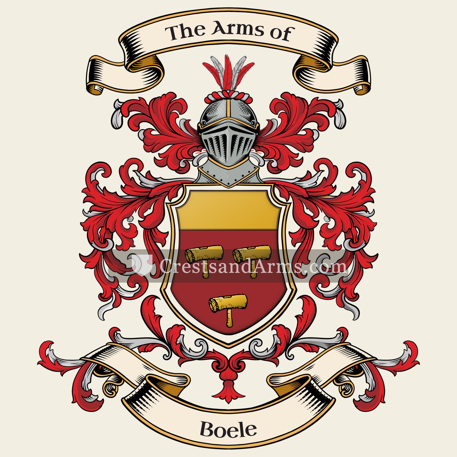 The Boele coat of arms
