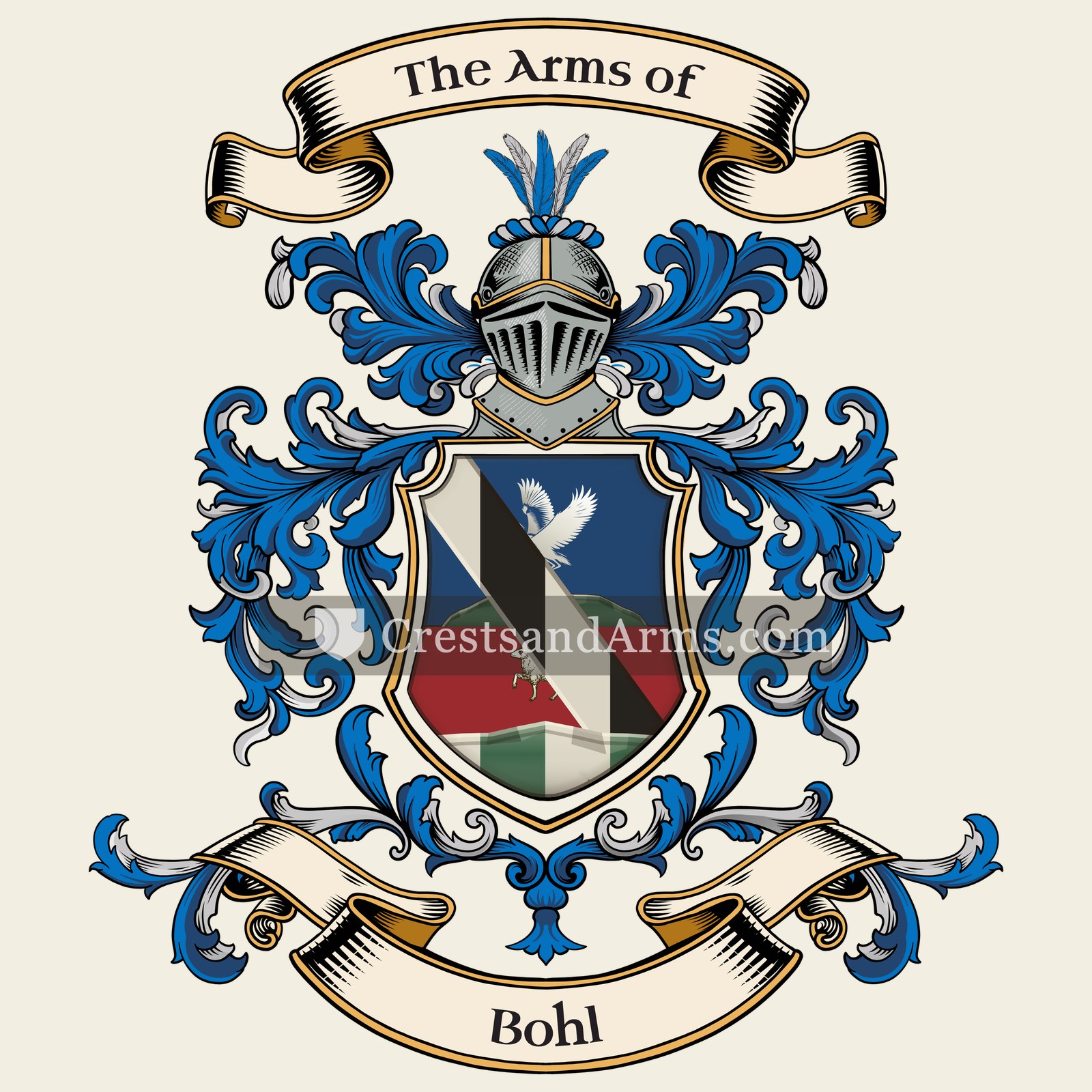 The Bohl coat of arms