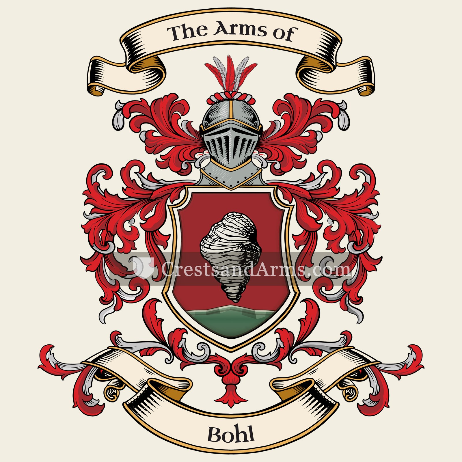 The Bohl coat of arms