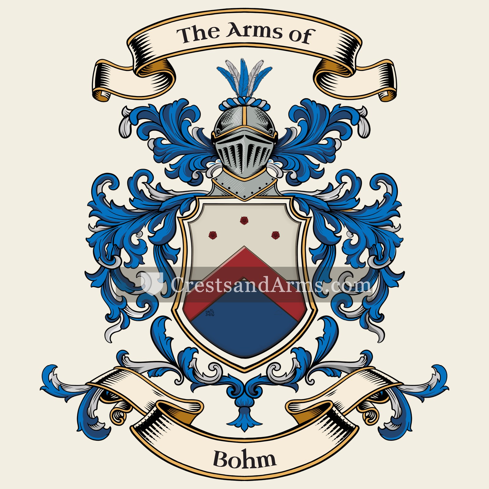 The Bohm coat of arms