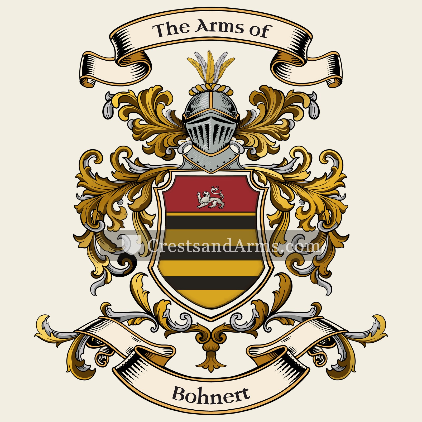 The Bohnert coat of arms