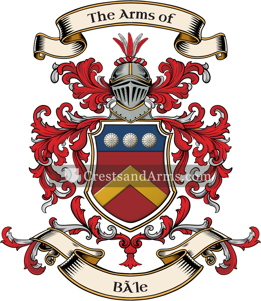 The Bôle coat of arms, drawn from the recorded blazon