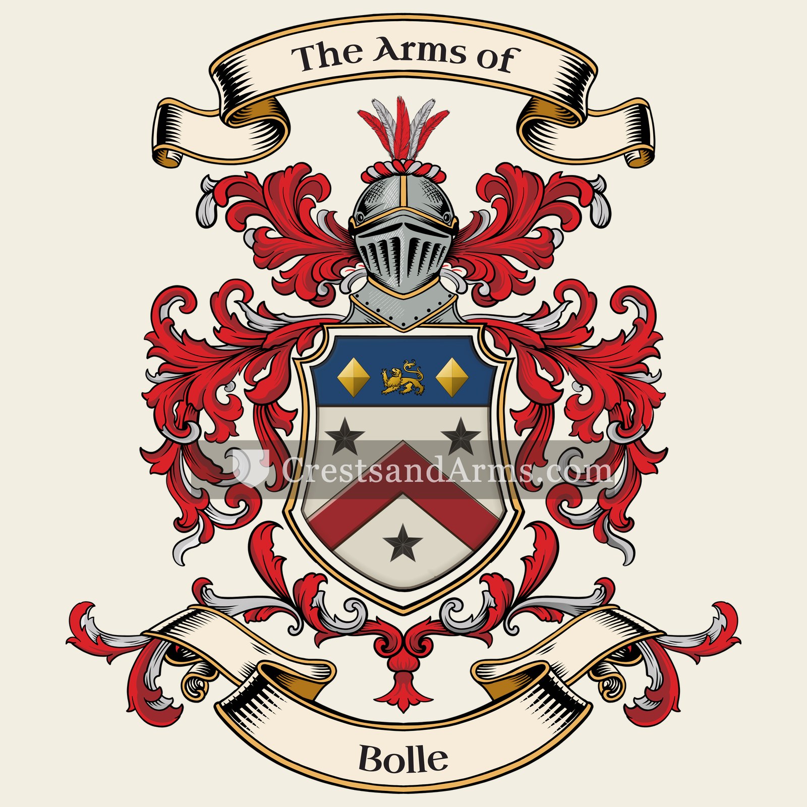 The Bolle coat of arms