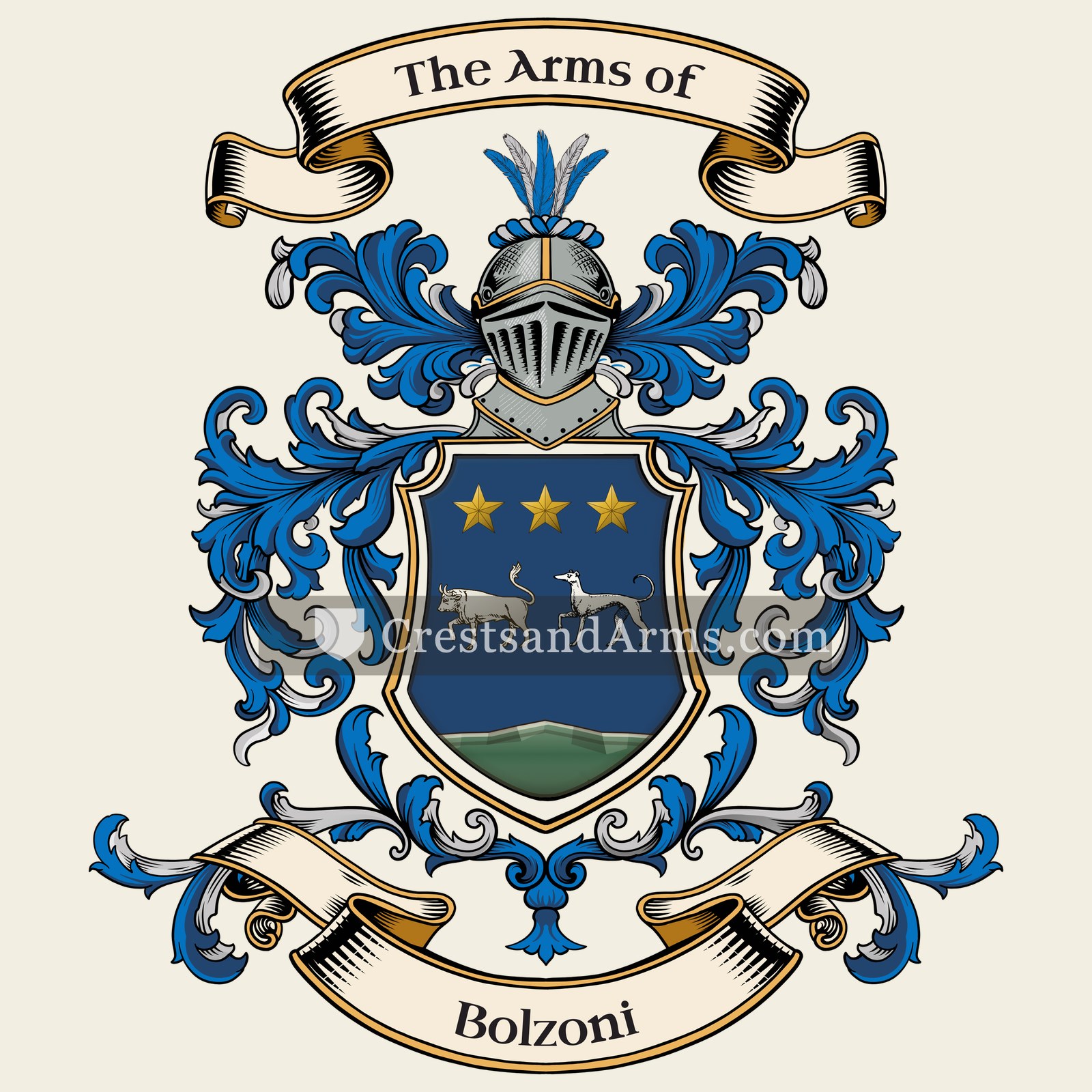 The Bolzoni coat of arms