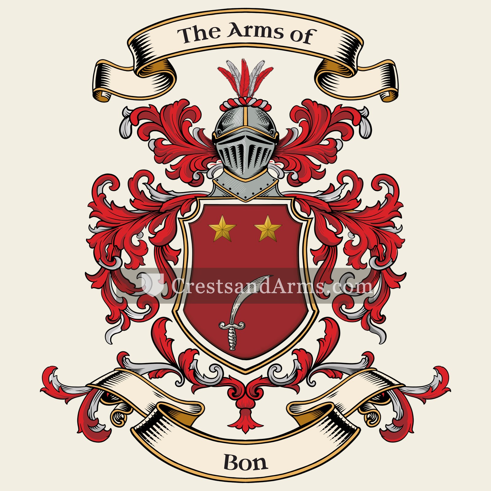 The Bon coat of arms