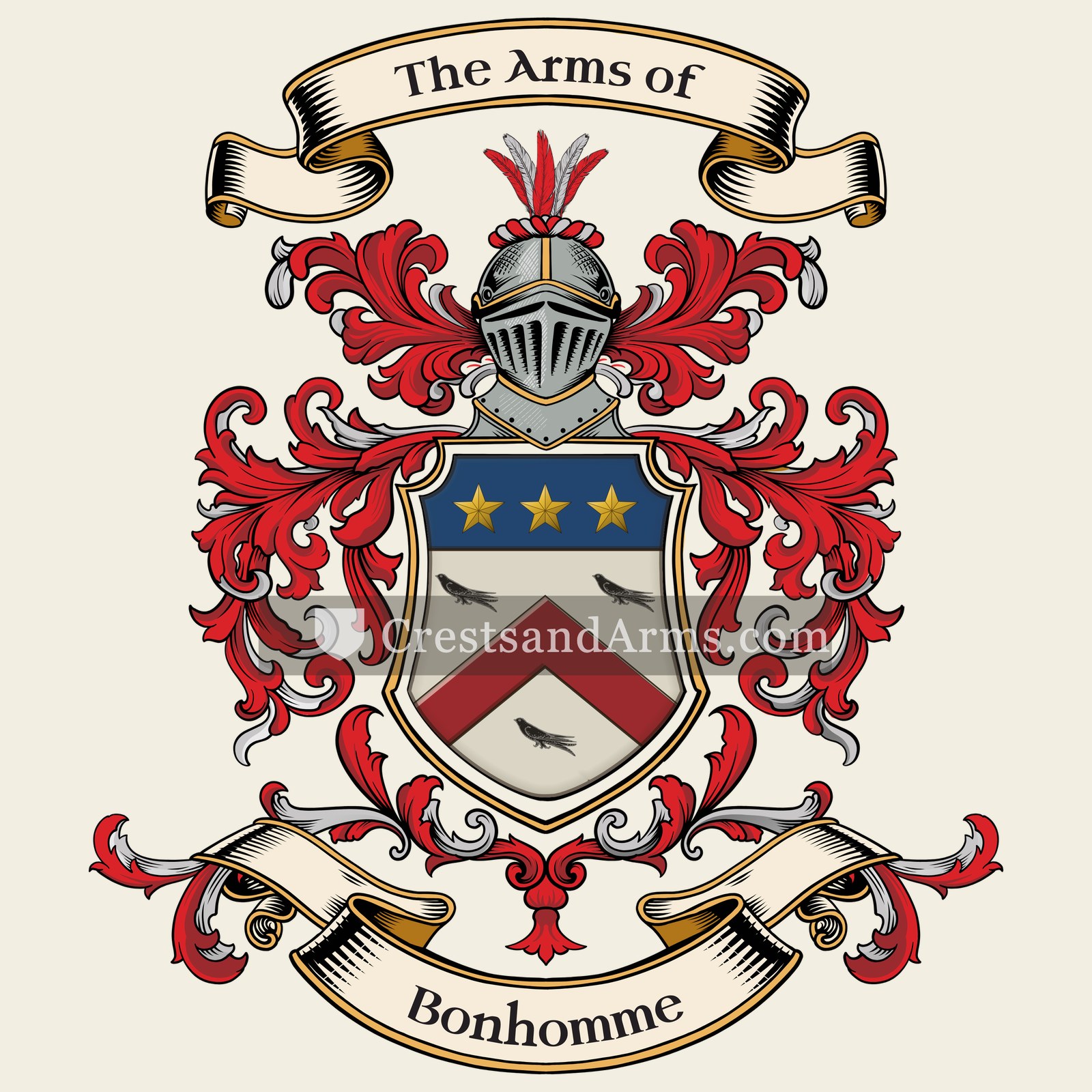 The Bonhomme coat of arms