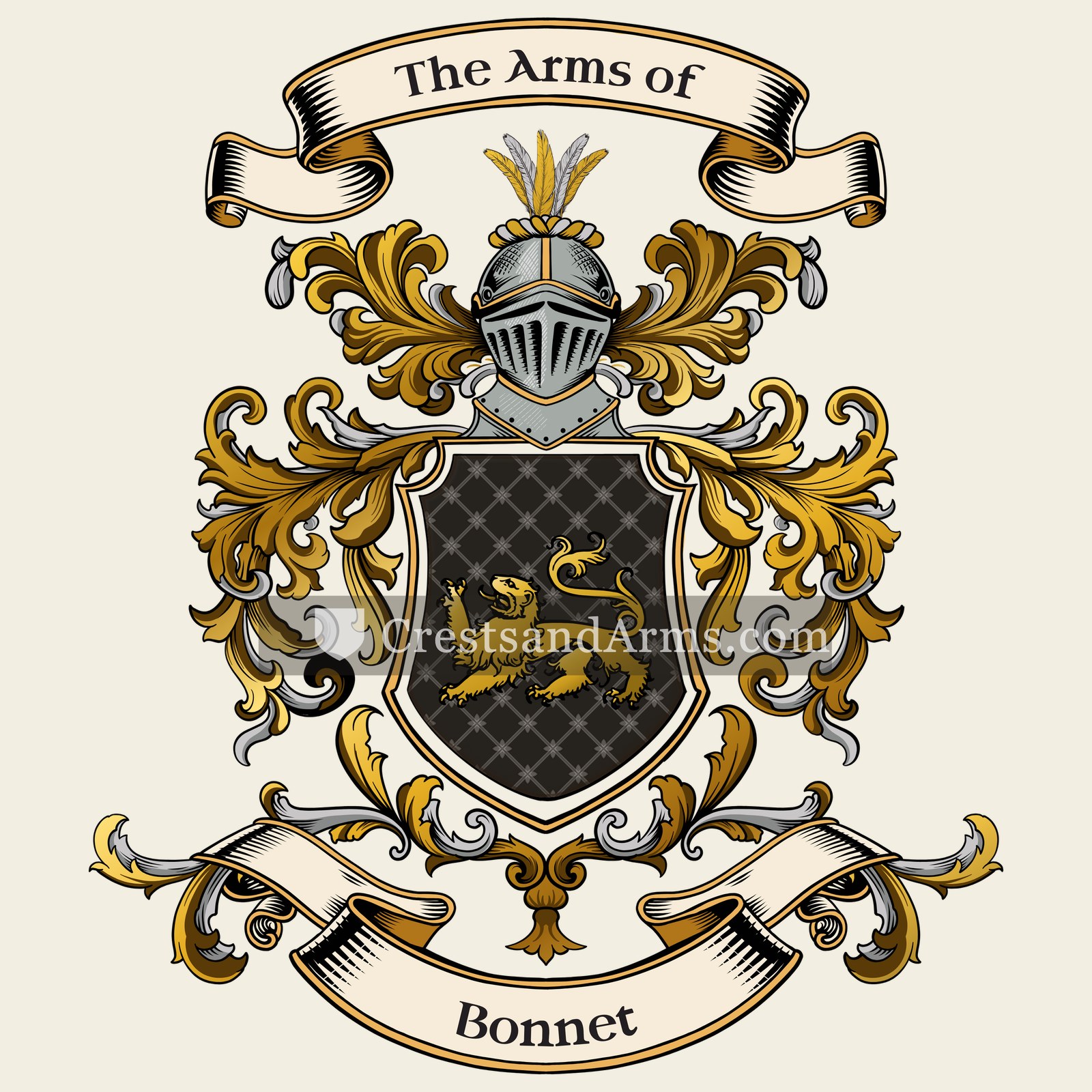 The Bonnet coat of arms