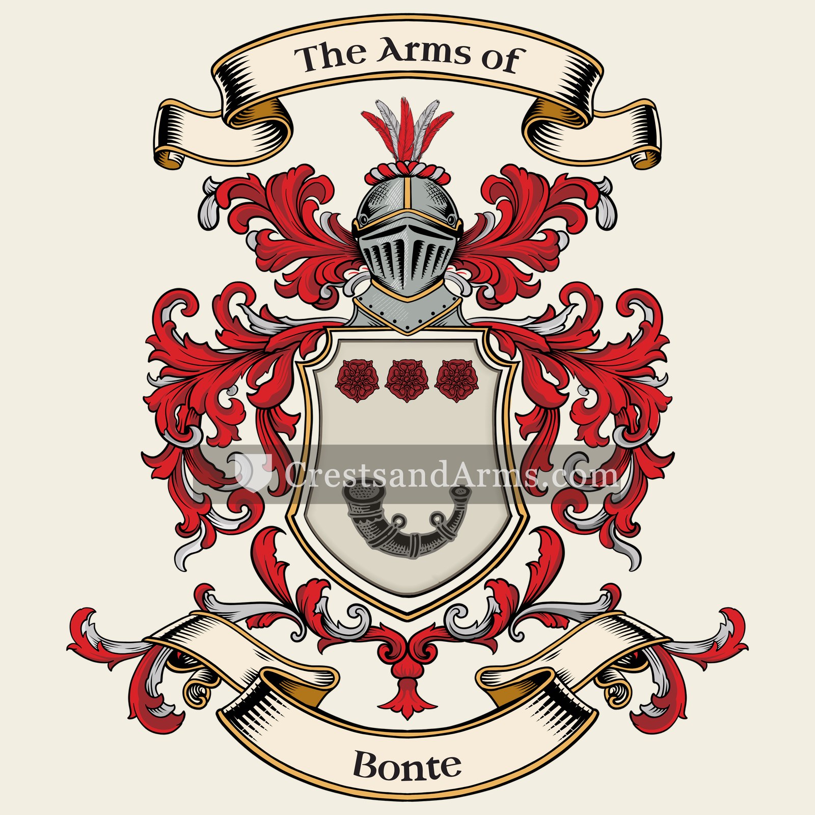 The Bonte coat of arms