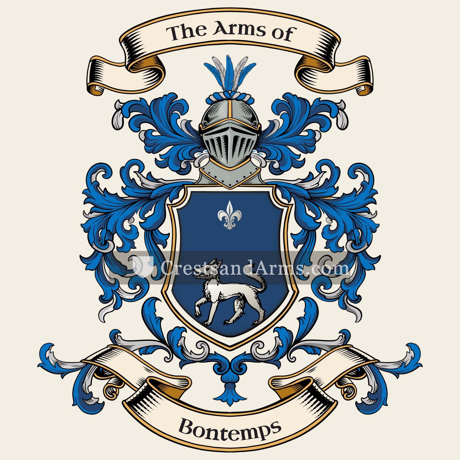 The Bontemps coat of arms