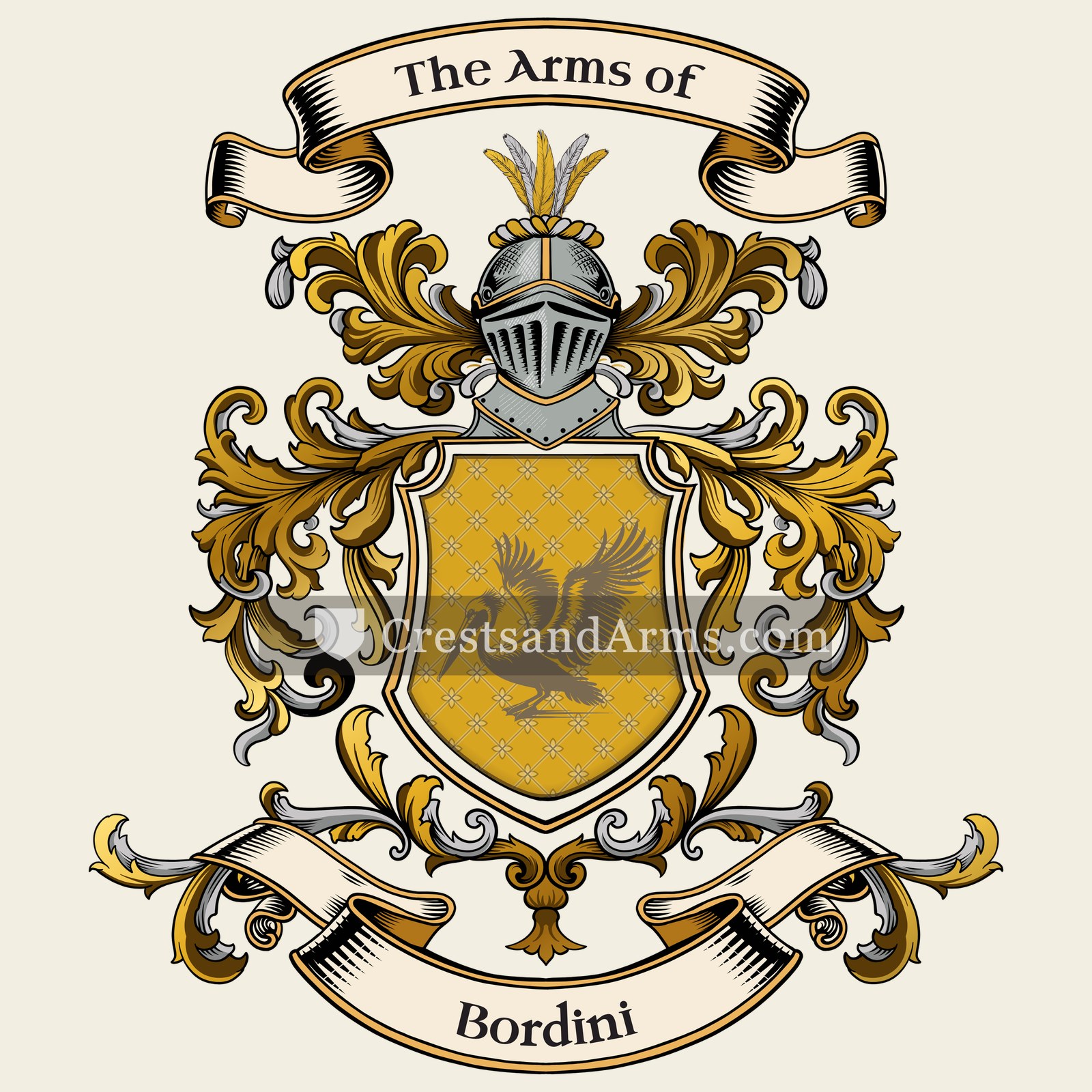 The Bordini coat of arms